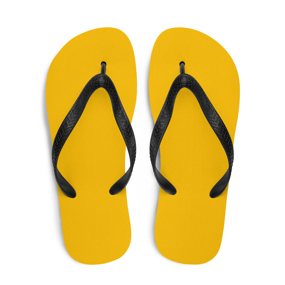 Electric Amber Comfort Flip-Flops
