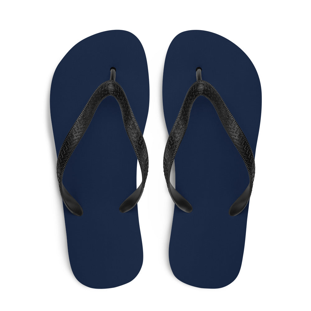 Navy Blue Comfort Flip-Flops