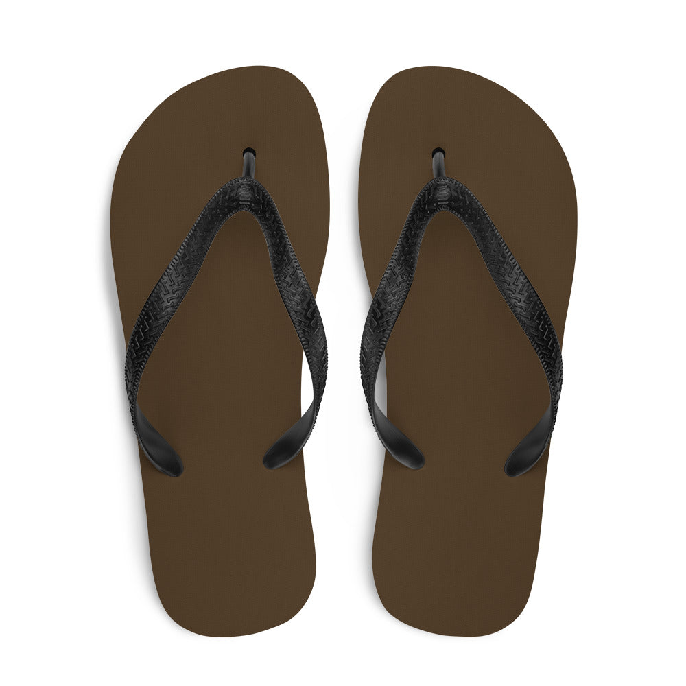 Espresso Brown Comfort Flip-Flops