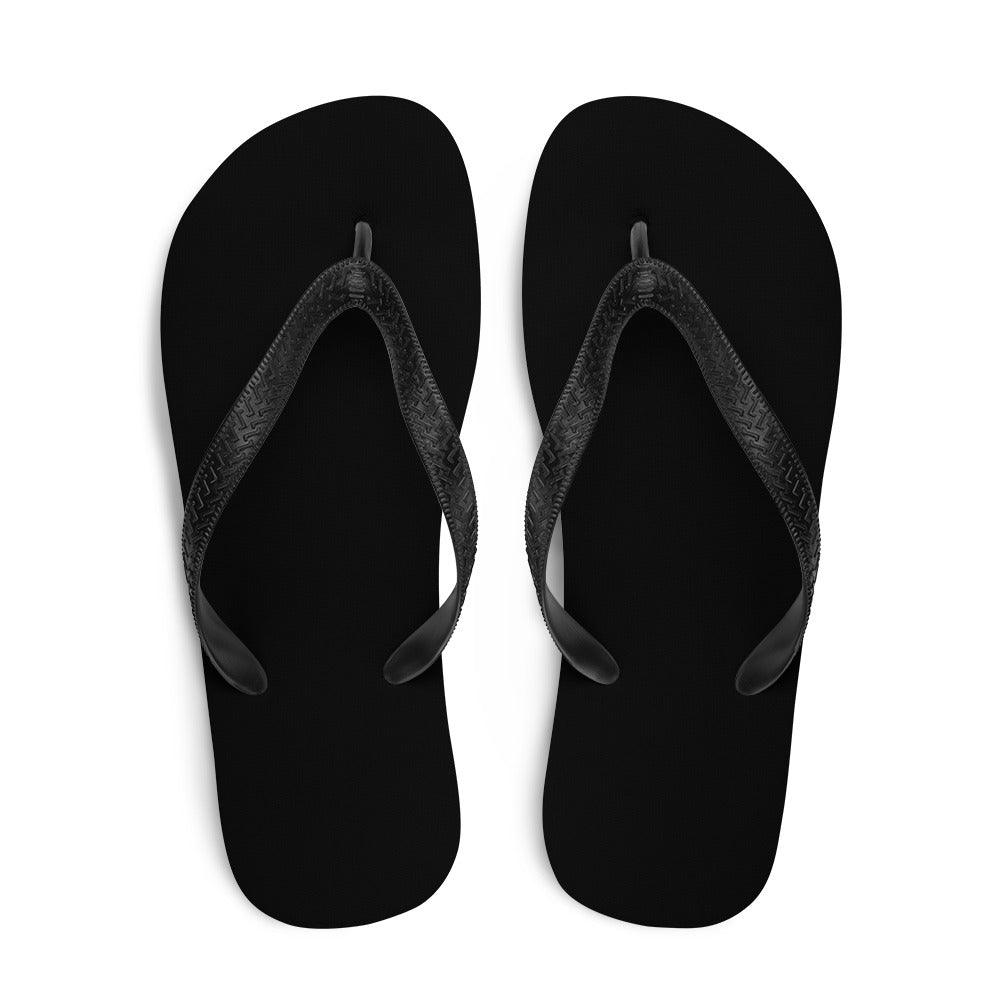 Classic Black Comfort Flip-Flops