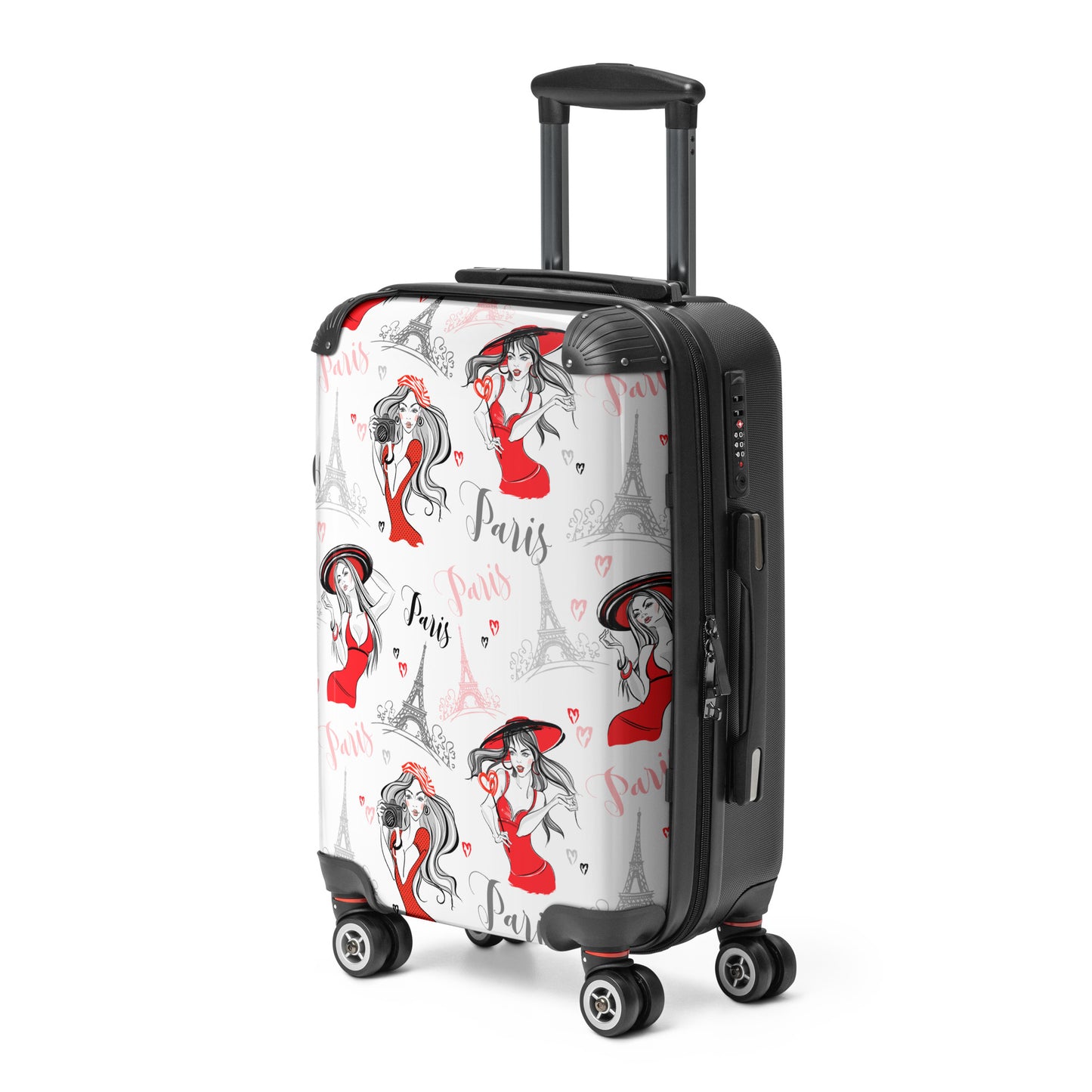 Belgrave Hard Shell Suitcase - Paris Impressions