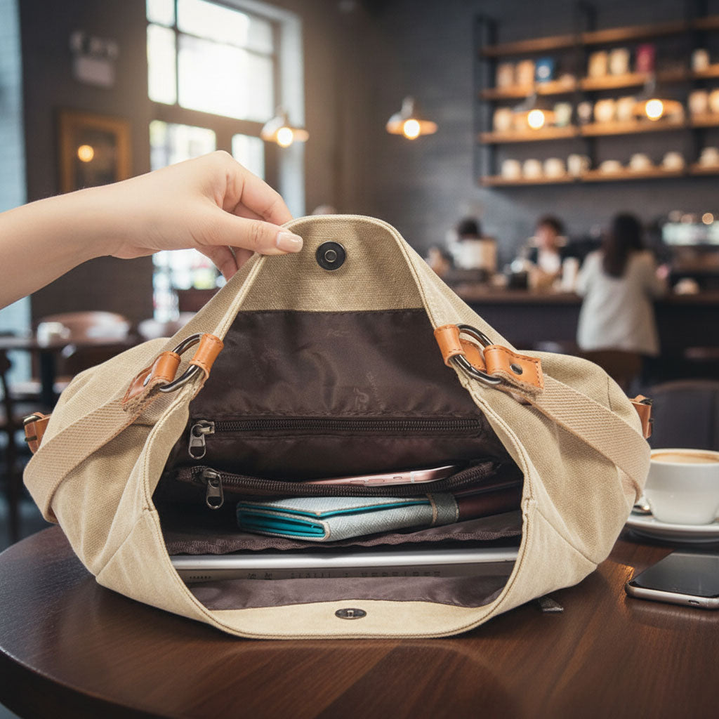 The Madison Large-Capacity Retro Shoulder Bag