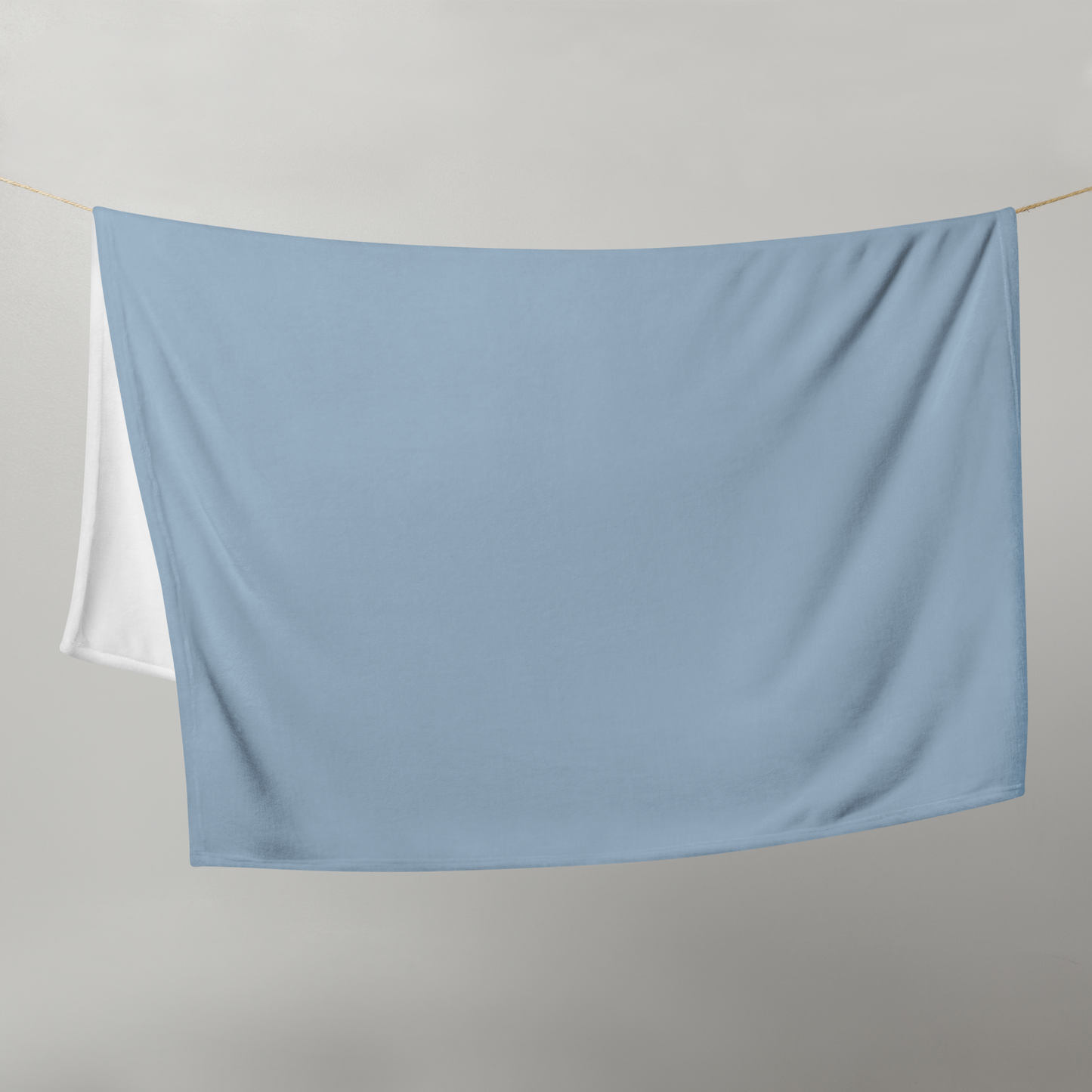 Throw Blanket - Misty Blue