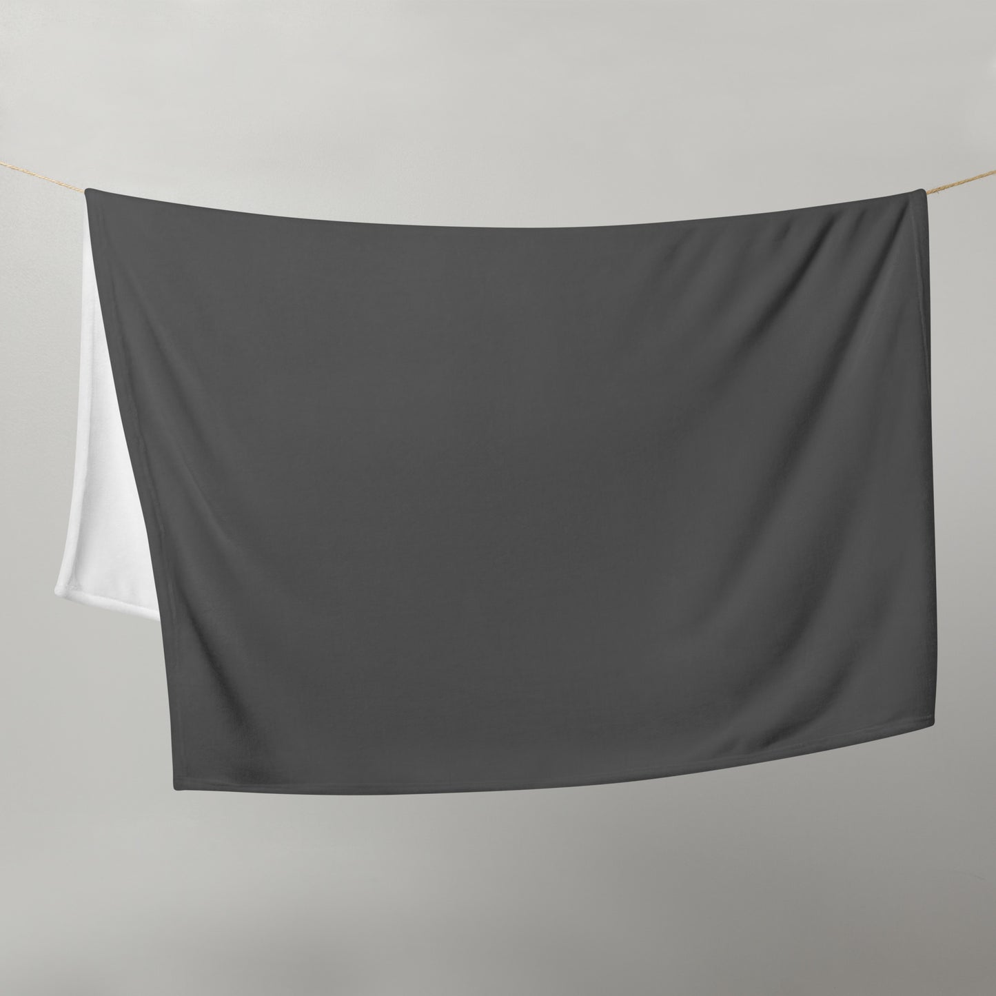 Throw Blanket - Charcoal Grey