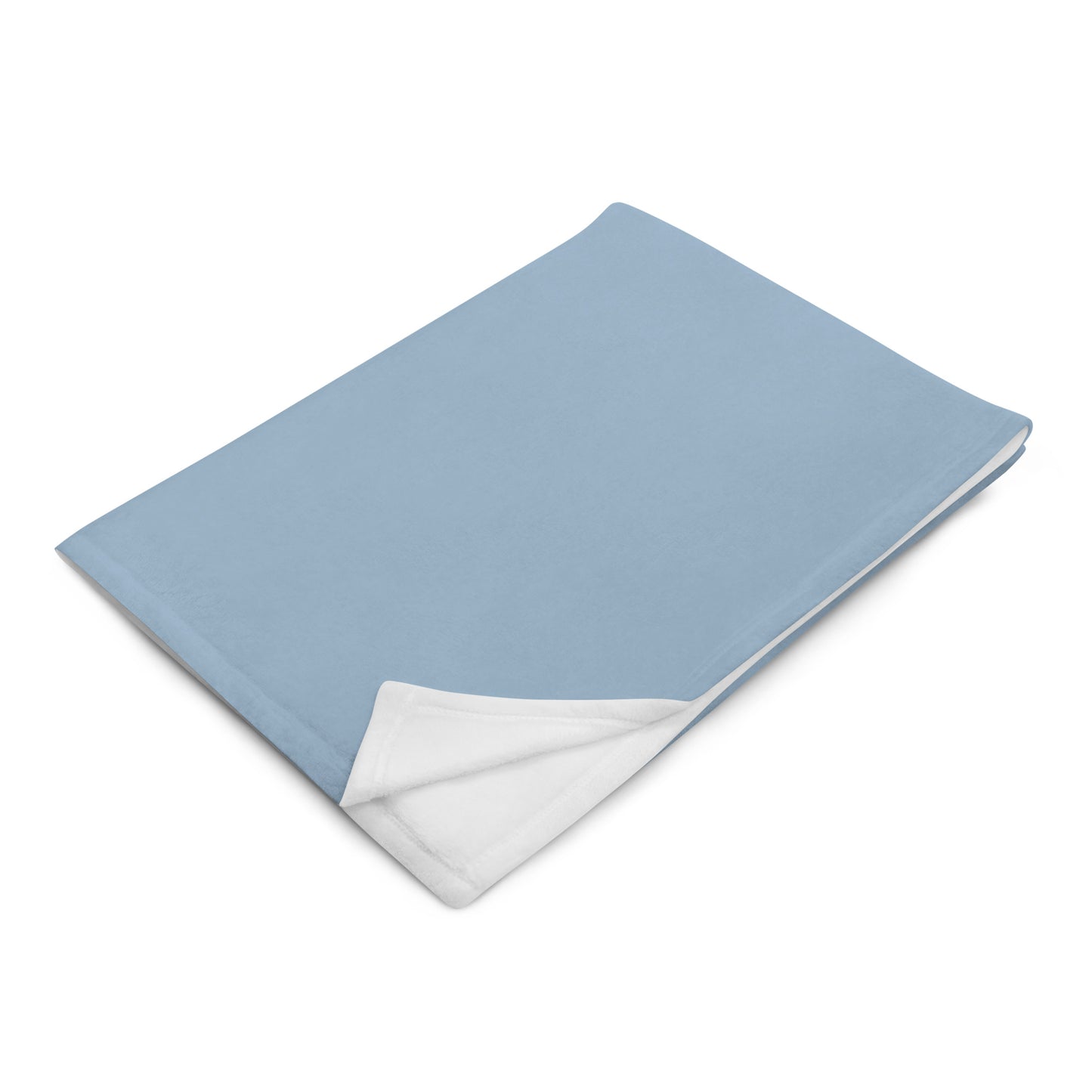 Throw Blanket - Misty Blue