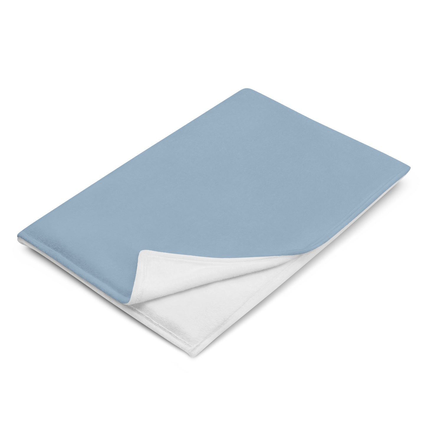 Throw Blanket - Misty Blue