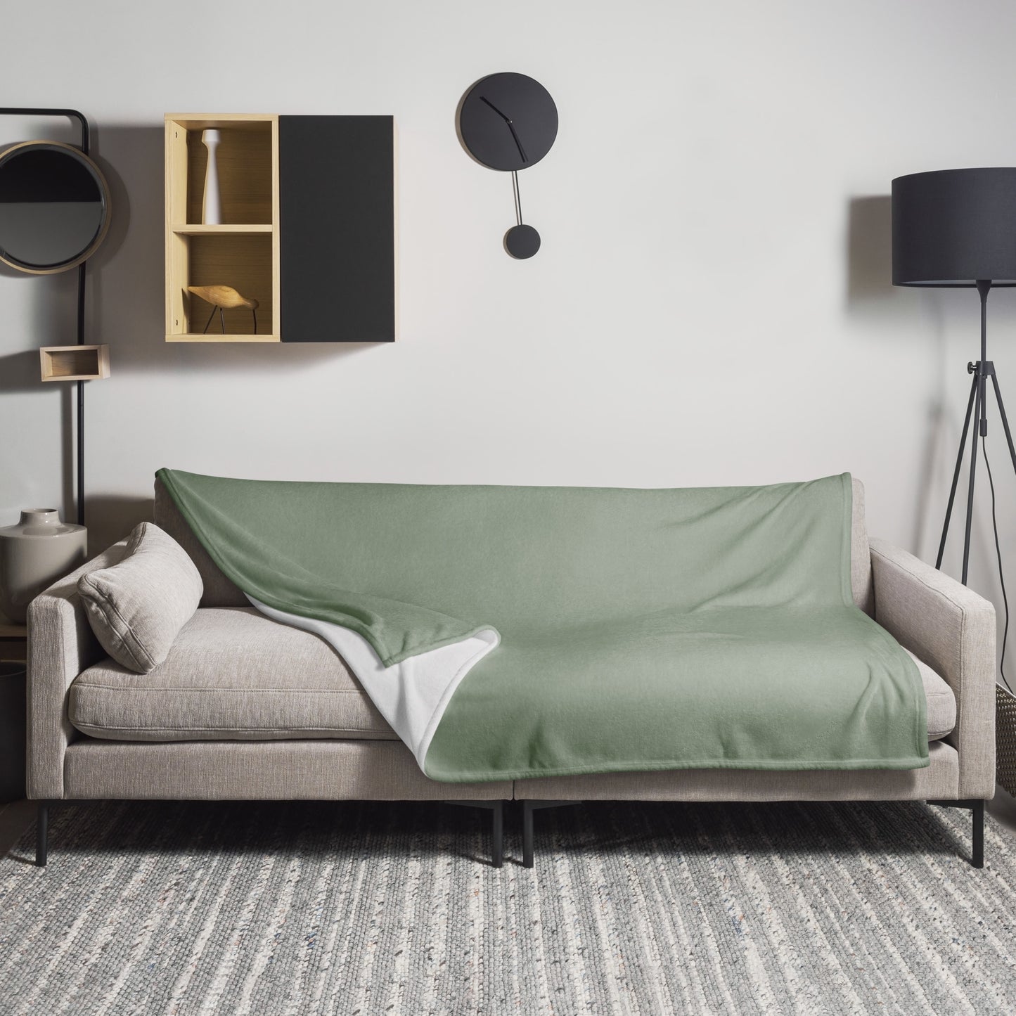 Throw Blanket - Sage Green
