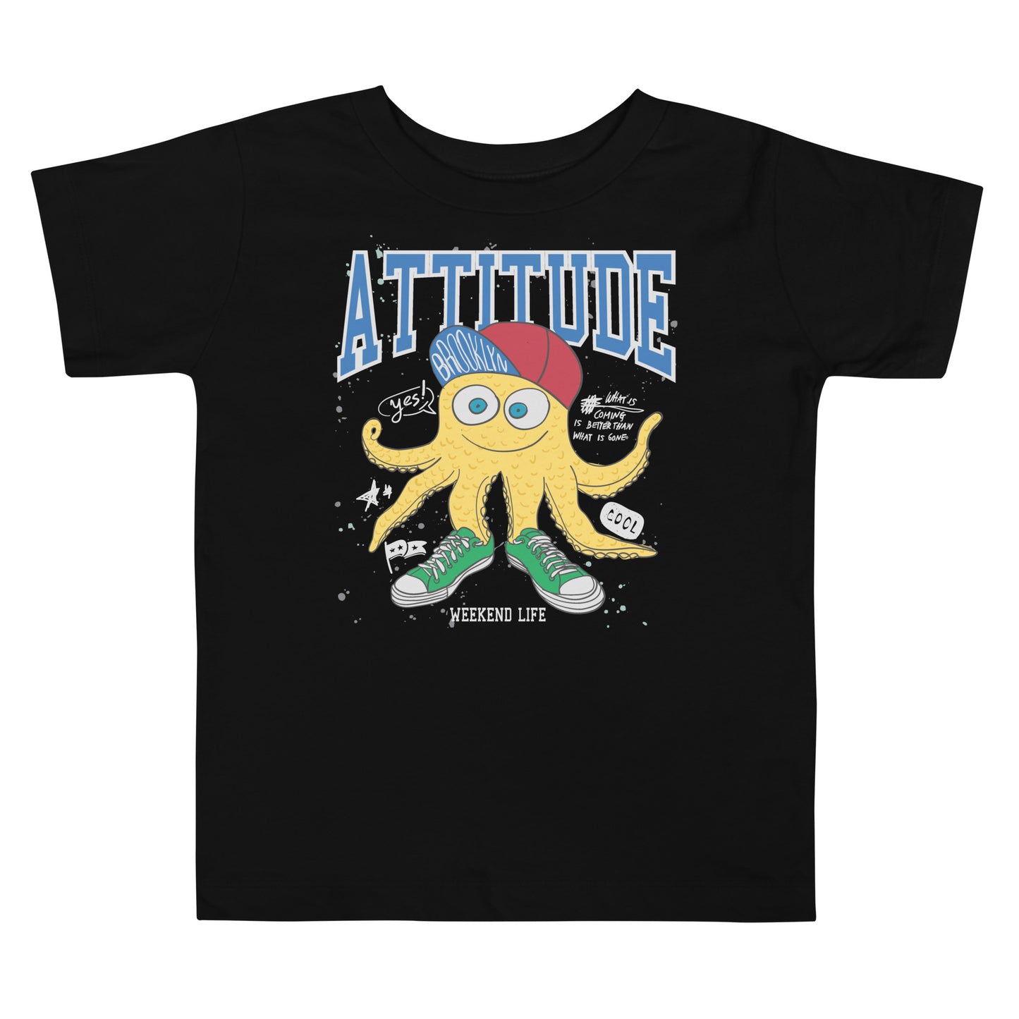 Toddler Short Sleeve Tee - Attitude Monster