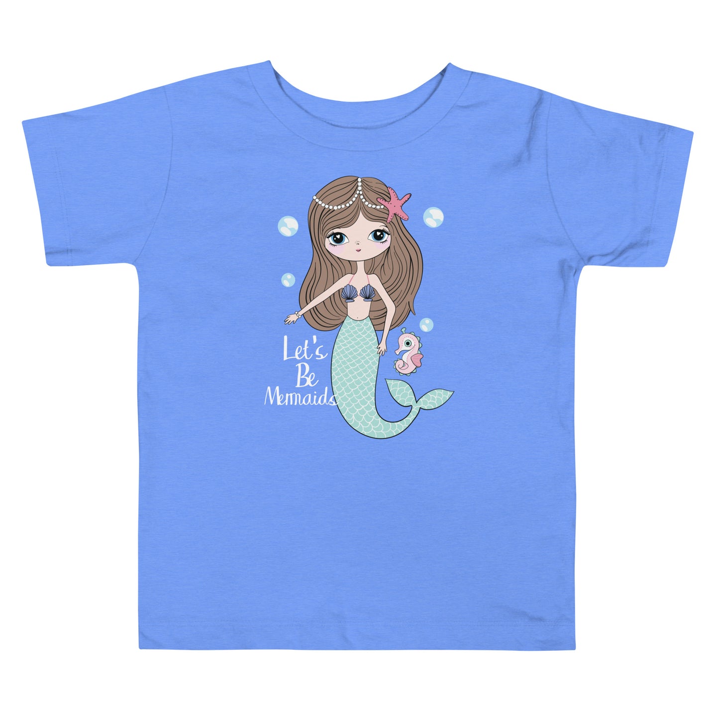 Toddler Short Sleeve Tee - Let's be Mermaids