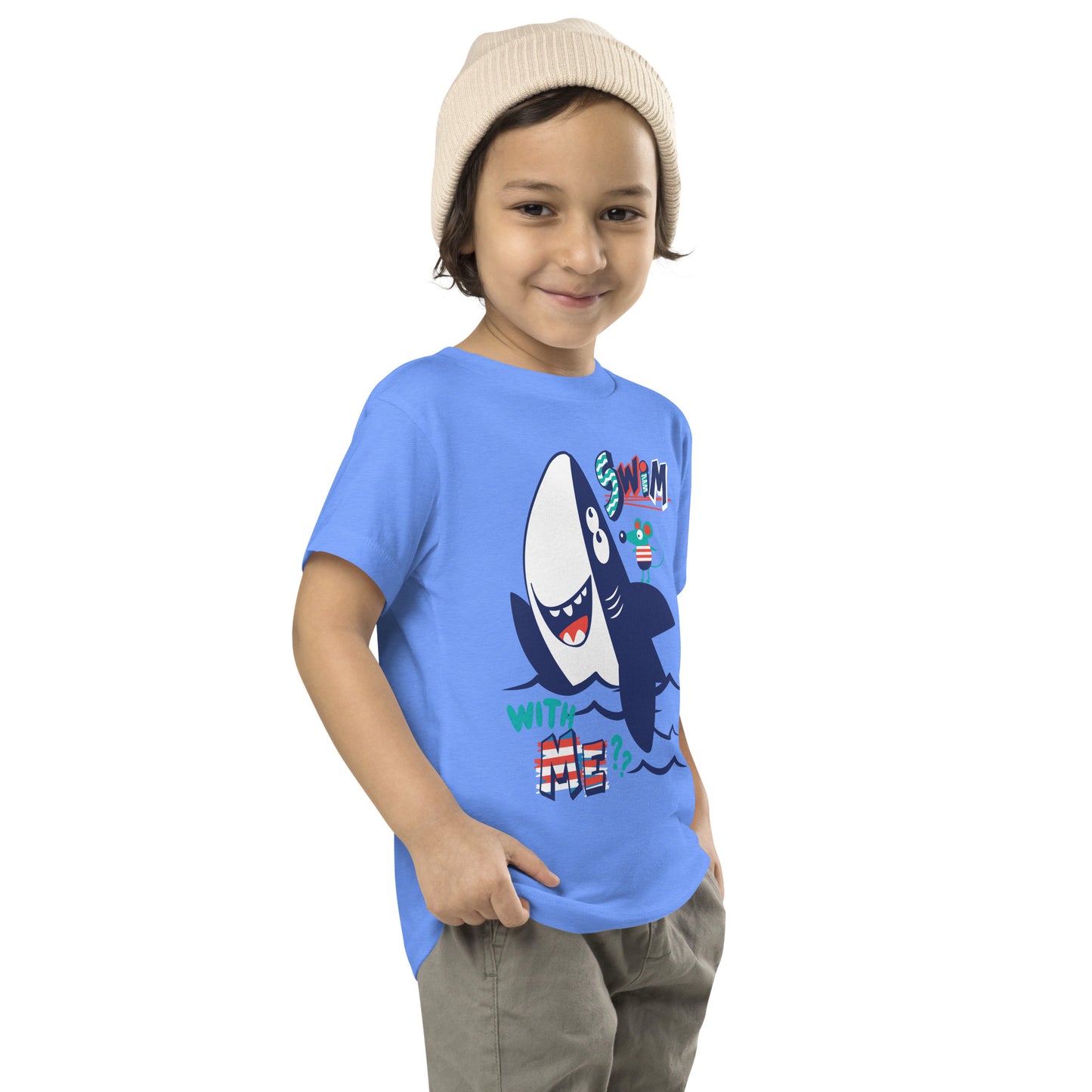 Toddler Short Sleeve Tee - Swim with Me