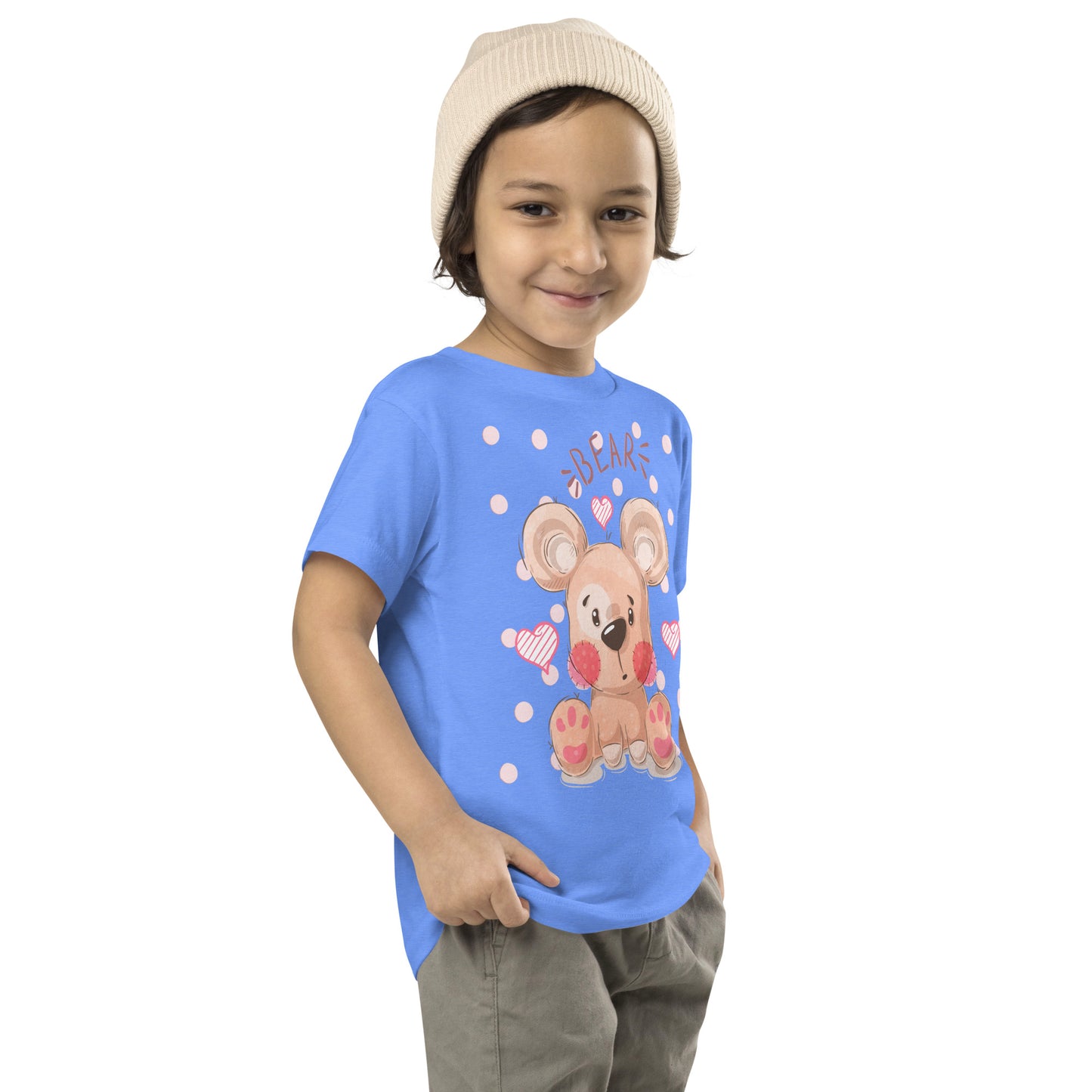 Toddler Short Sleeve Tee - Teddy Bear
