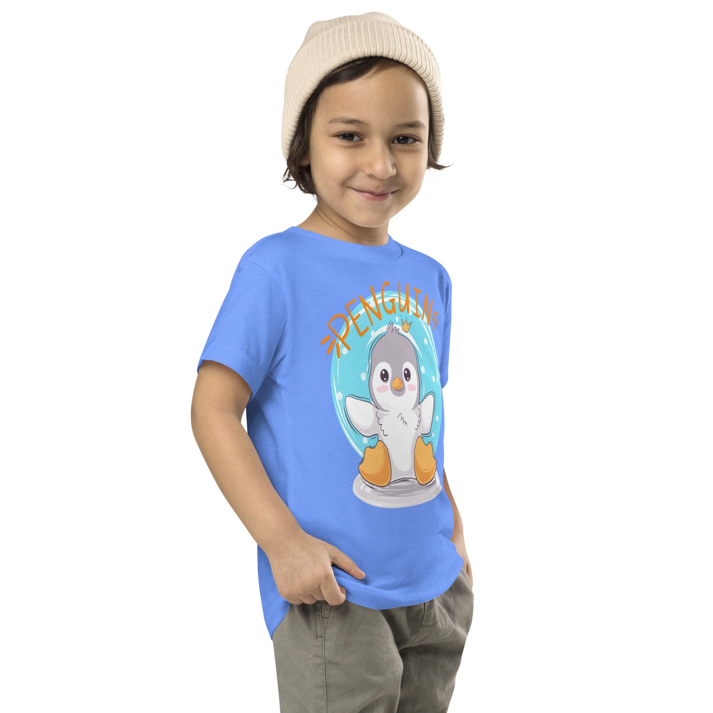 Toddler Short Sleeve Tee - Penguin
