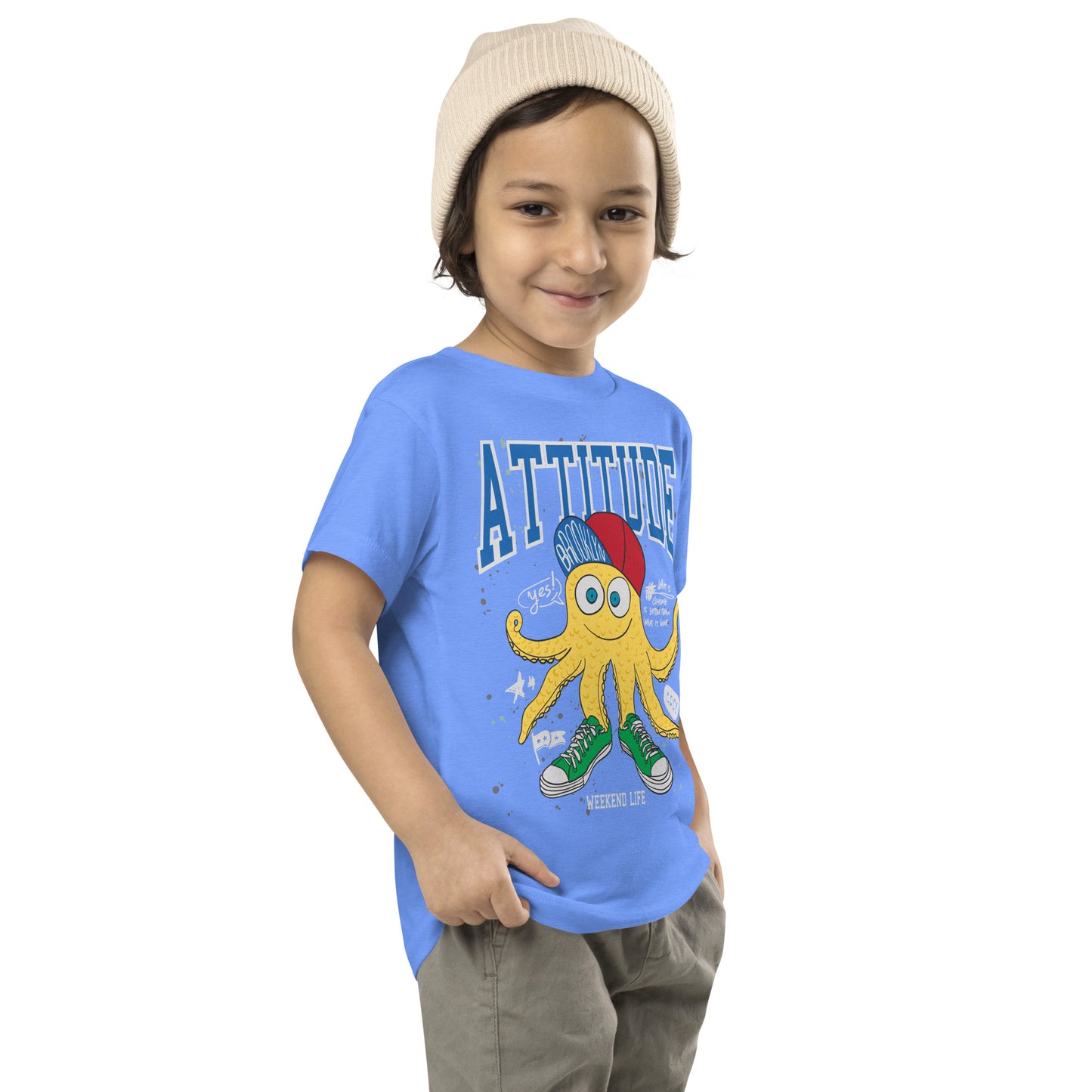 Toddler Short Sleeve Tee - Attitude Monster