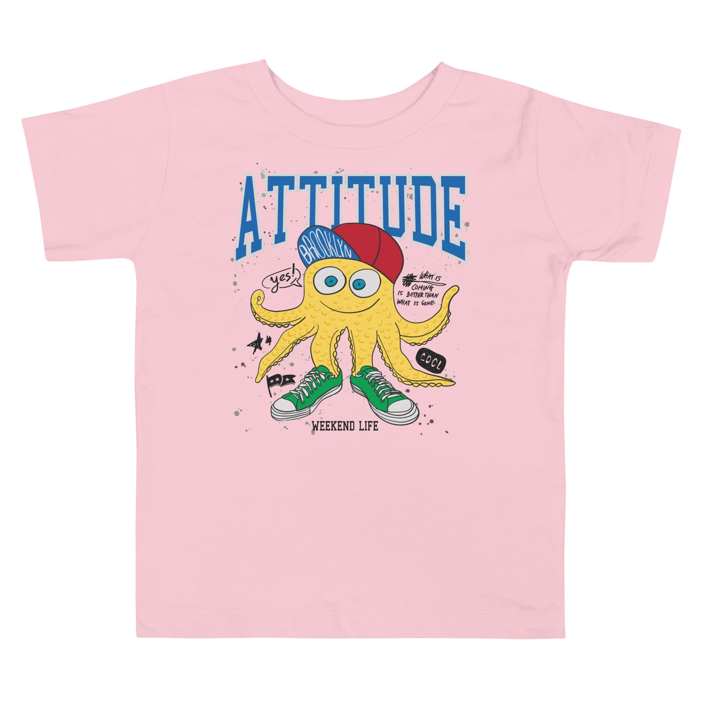 Toddler Short Sleeve Tee - Attitude Monster