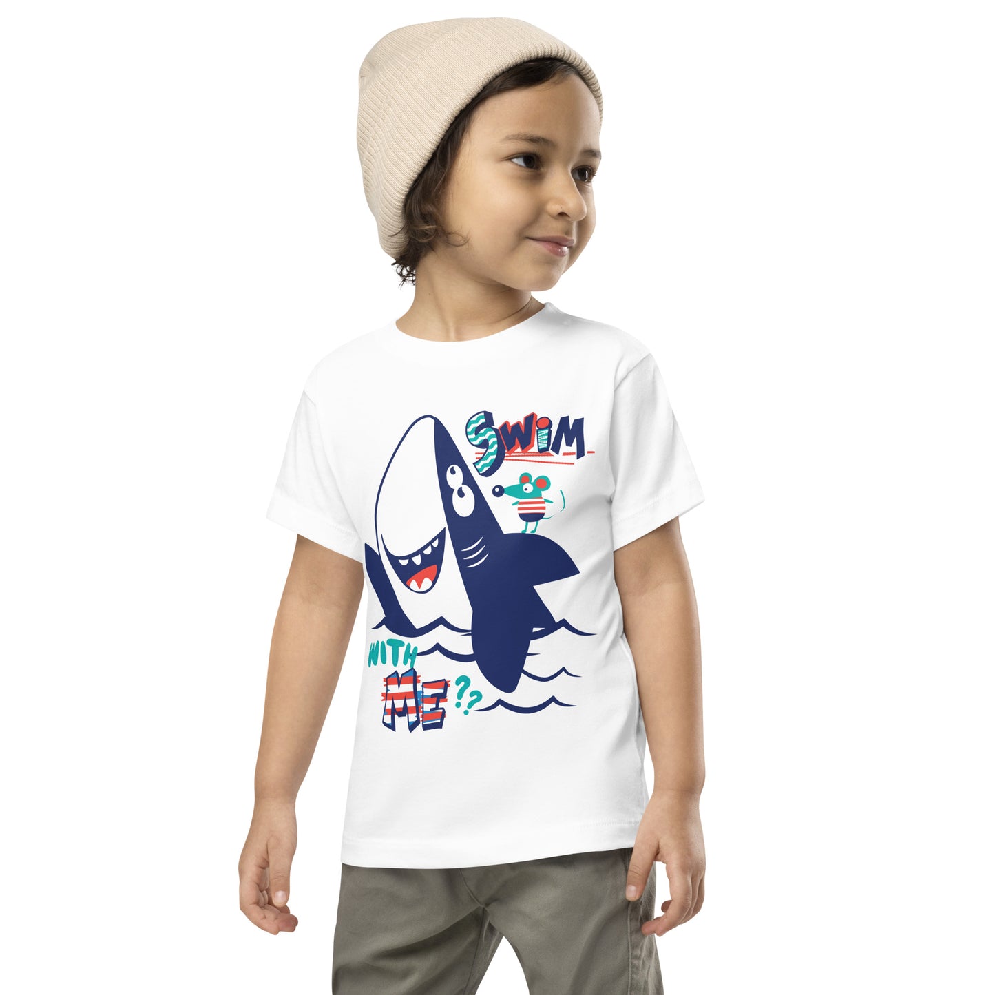 Toddler Short Sleeve Tee - Swim with Me