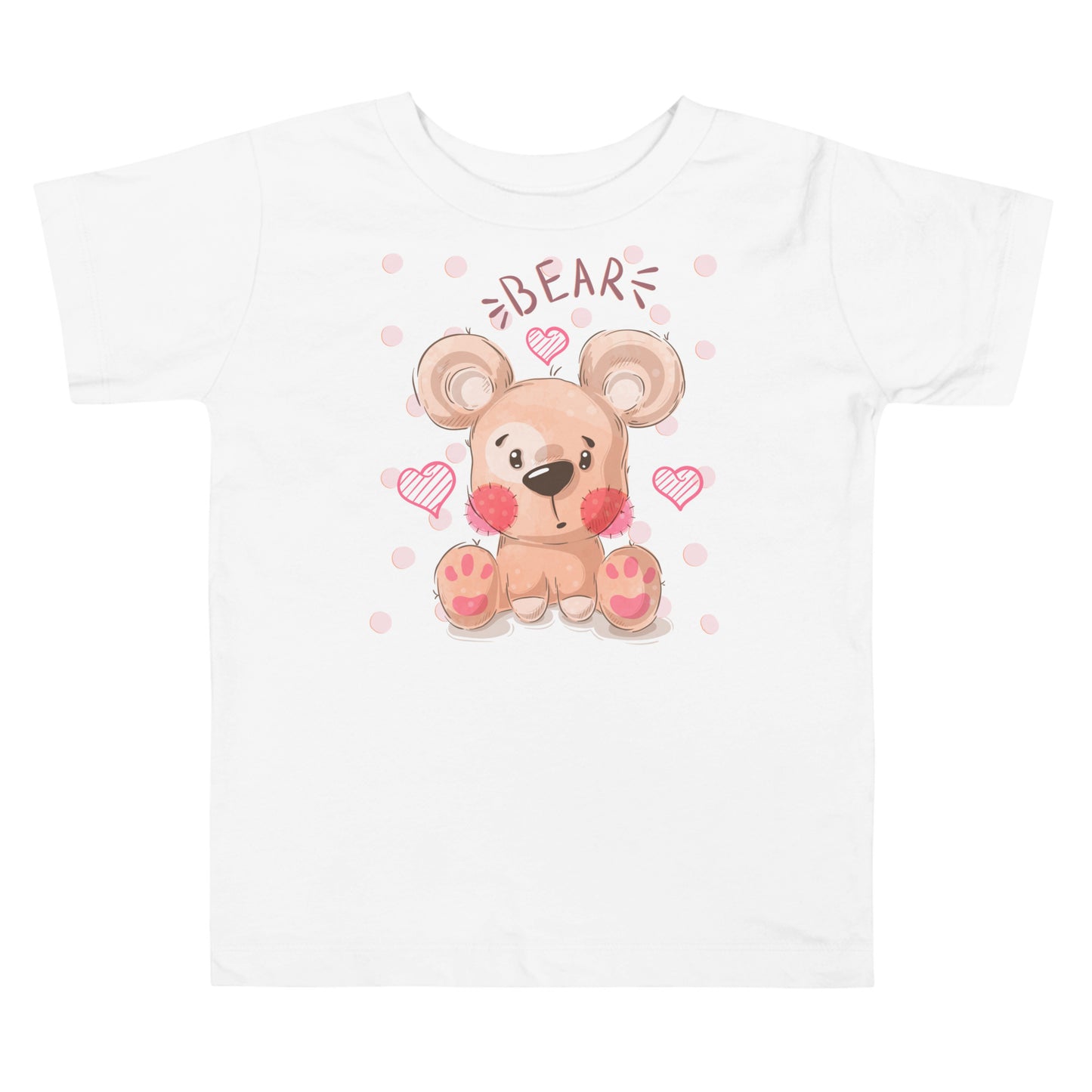 Toddler Short Sleeve Tee - Teddy Bear