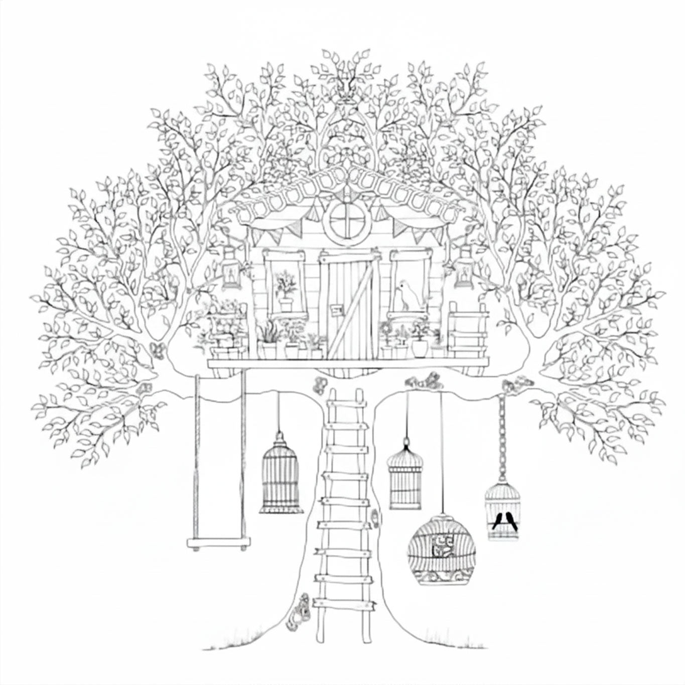 Secret Garden Coloring Book
