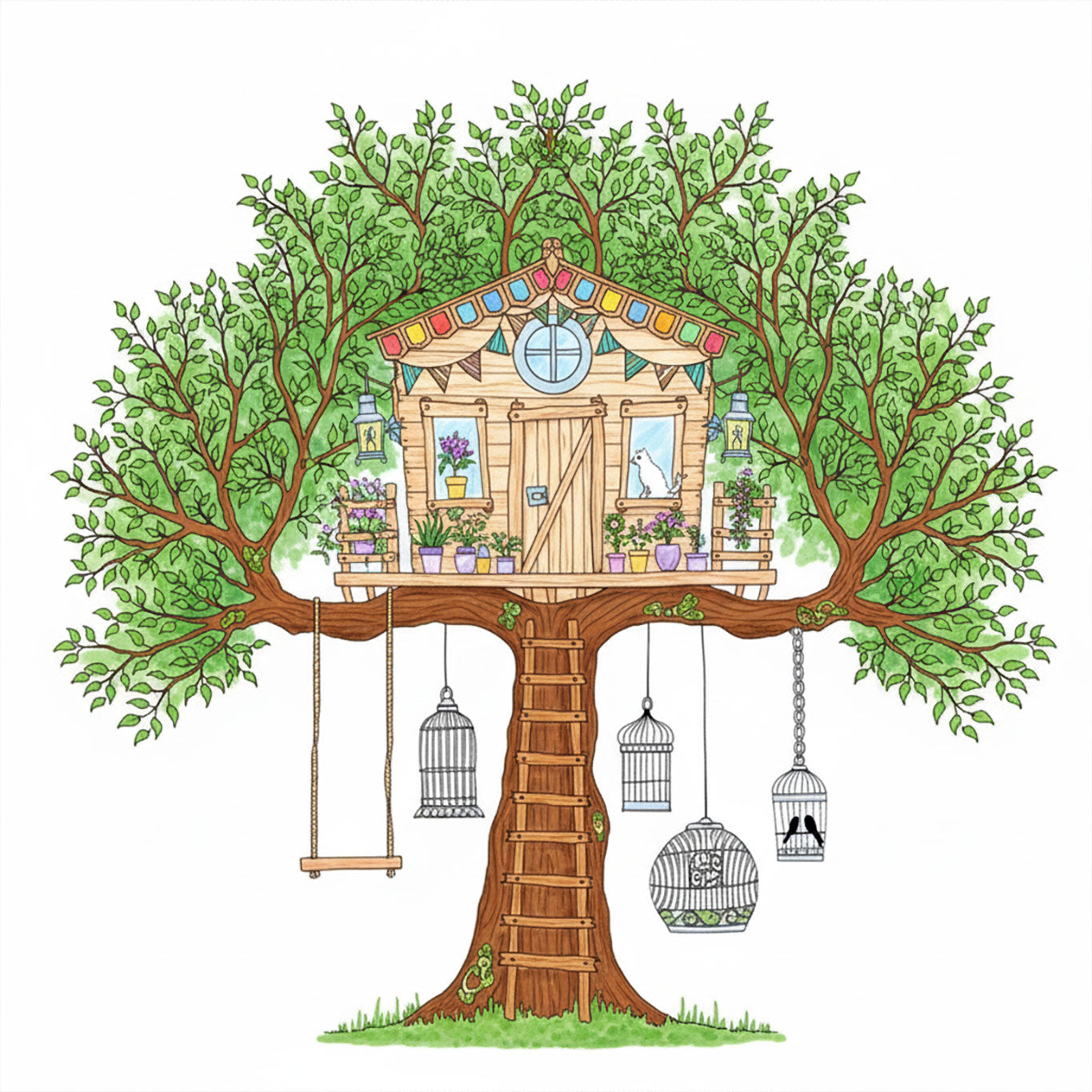 Secret Garden Coloring Book