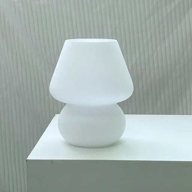 Translucent Glass Bedside Lamp