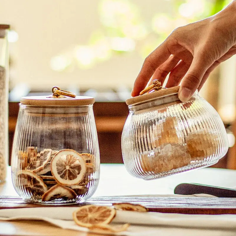 High-Quality Borosilicate Glass Jar