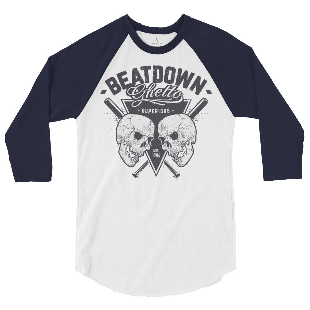 Baseball-Shirt - Baseball Beatdown Ghetto