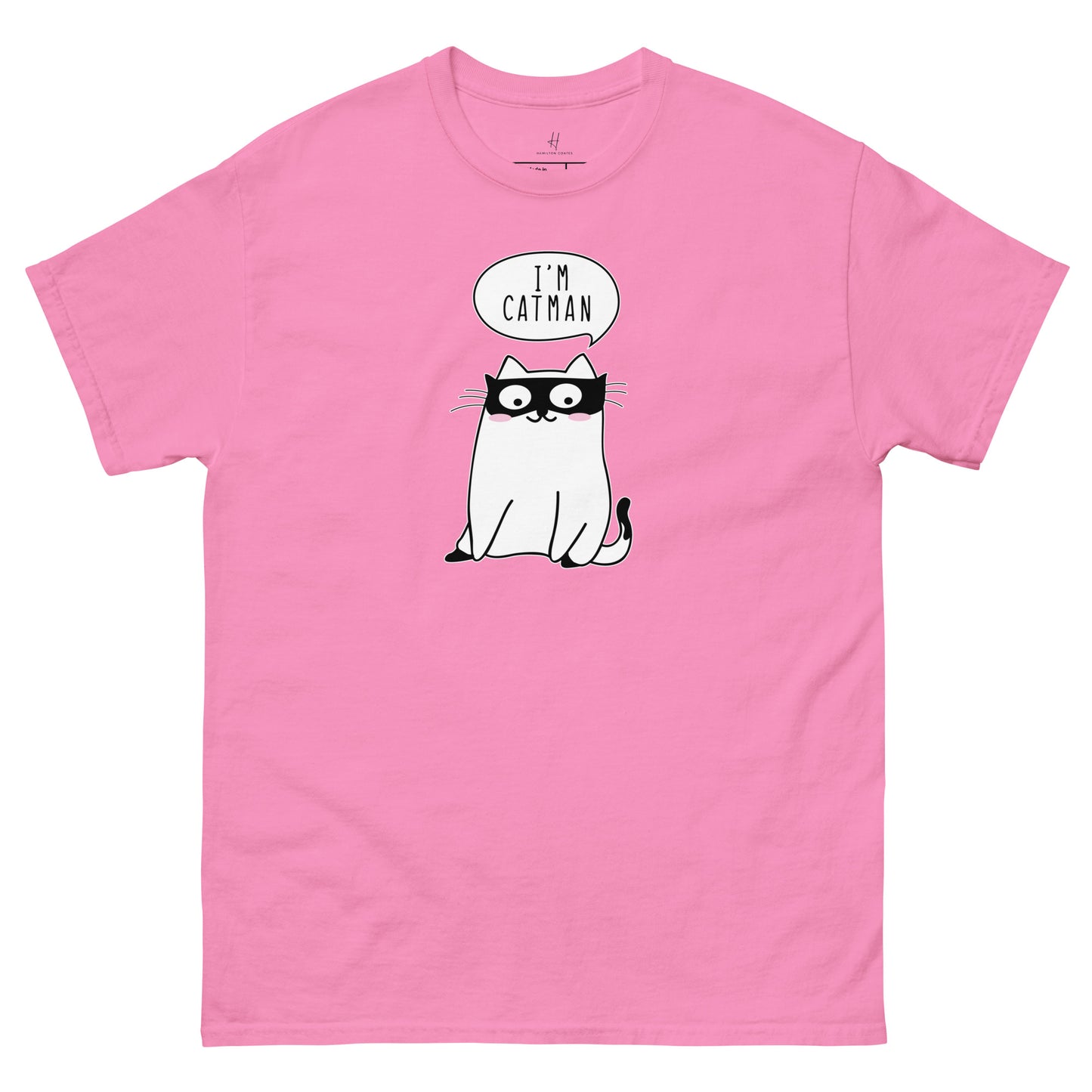 毎日快適に過ごせるクラシックTシャツ - 私はキャットマン