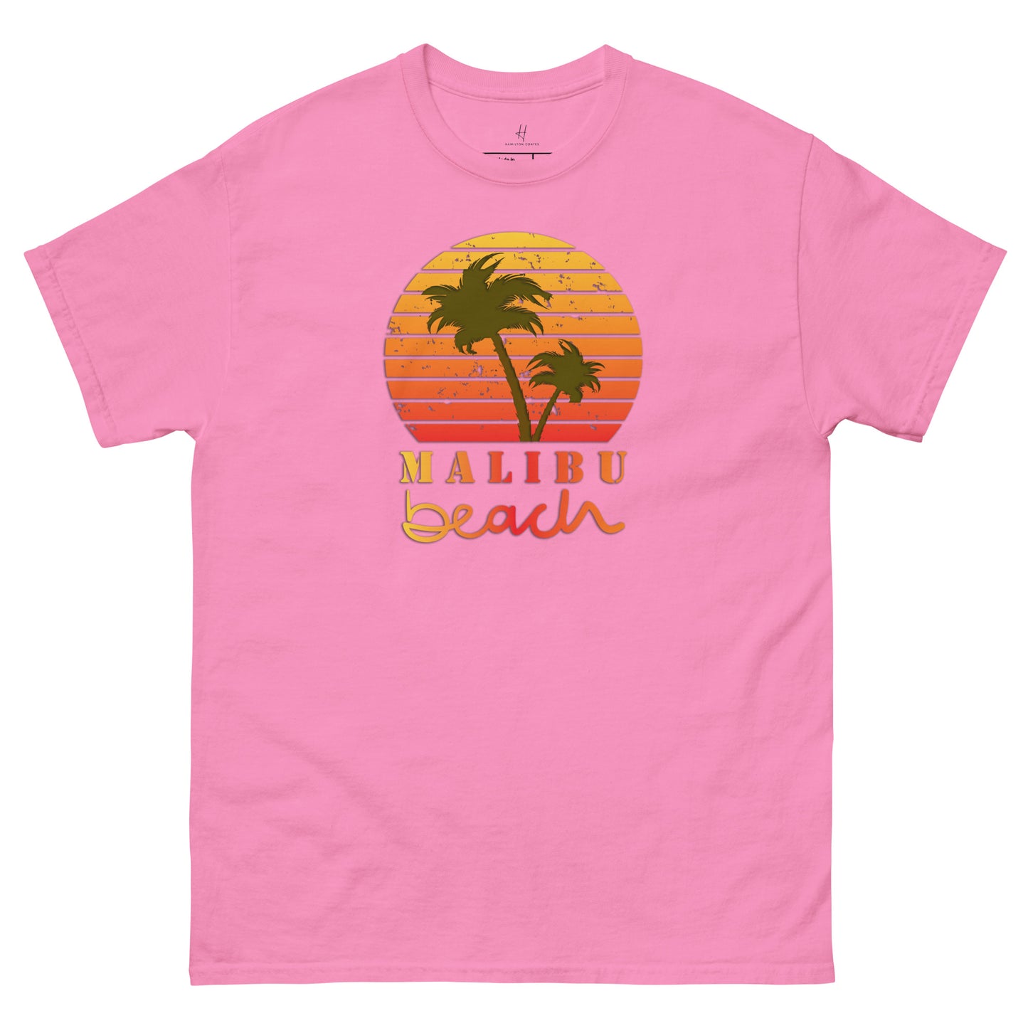 Klassisches T-Shirt für jeden Tag – Malibu Beach