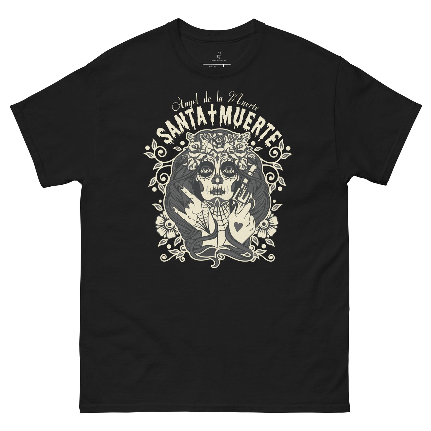 Everyday Comfort Classic Tee - Angel de la Muerte, Santa Muerte