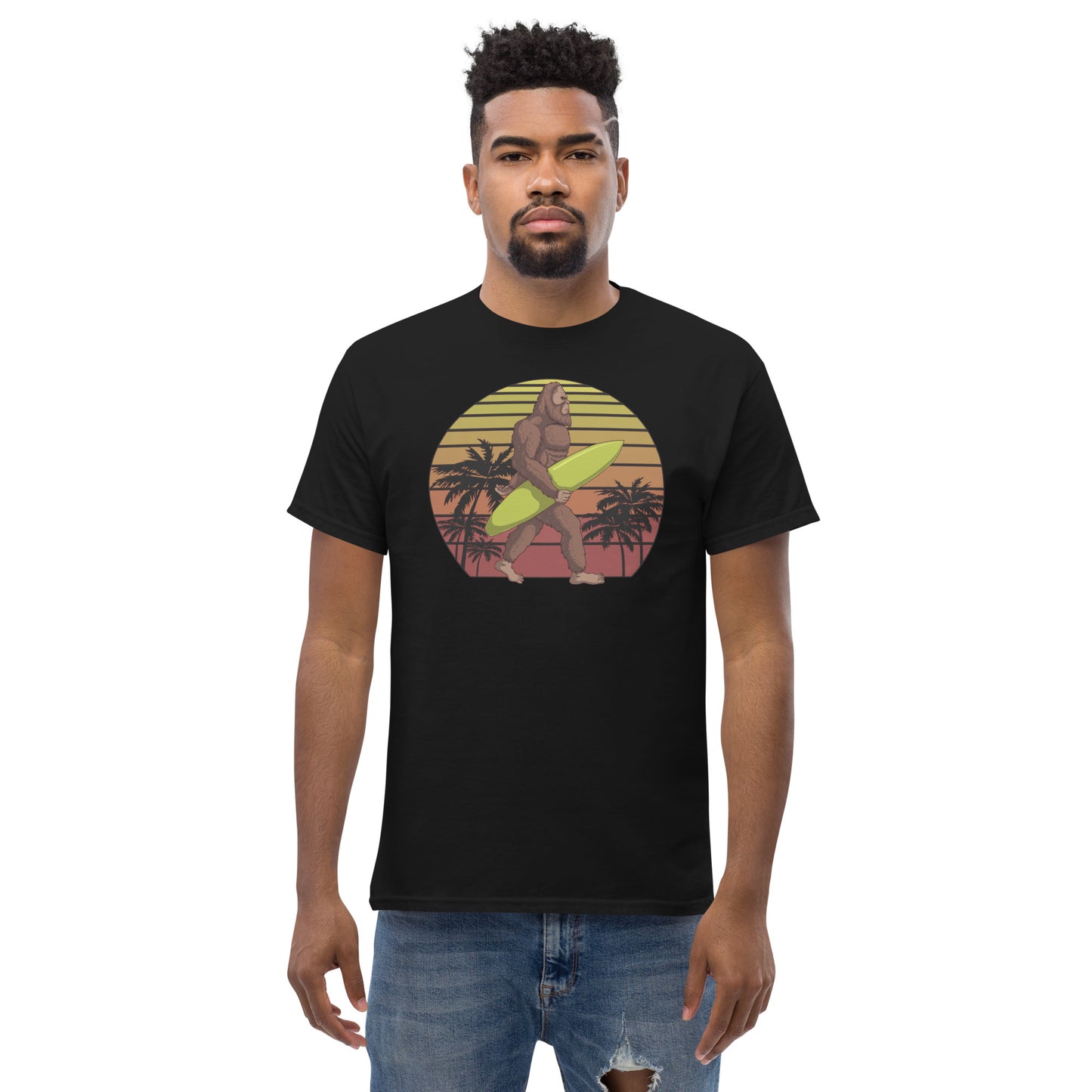 Everyday Comfort Classic Tee - Bigfoot surfer