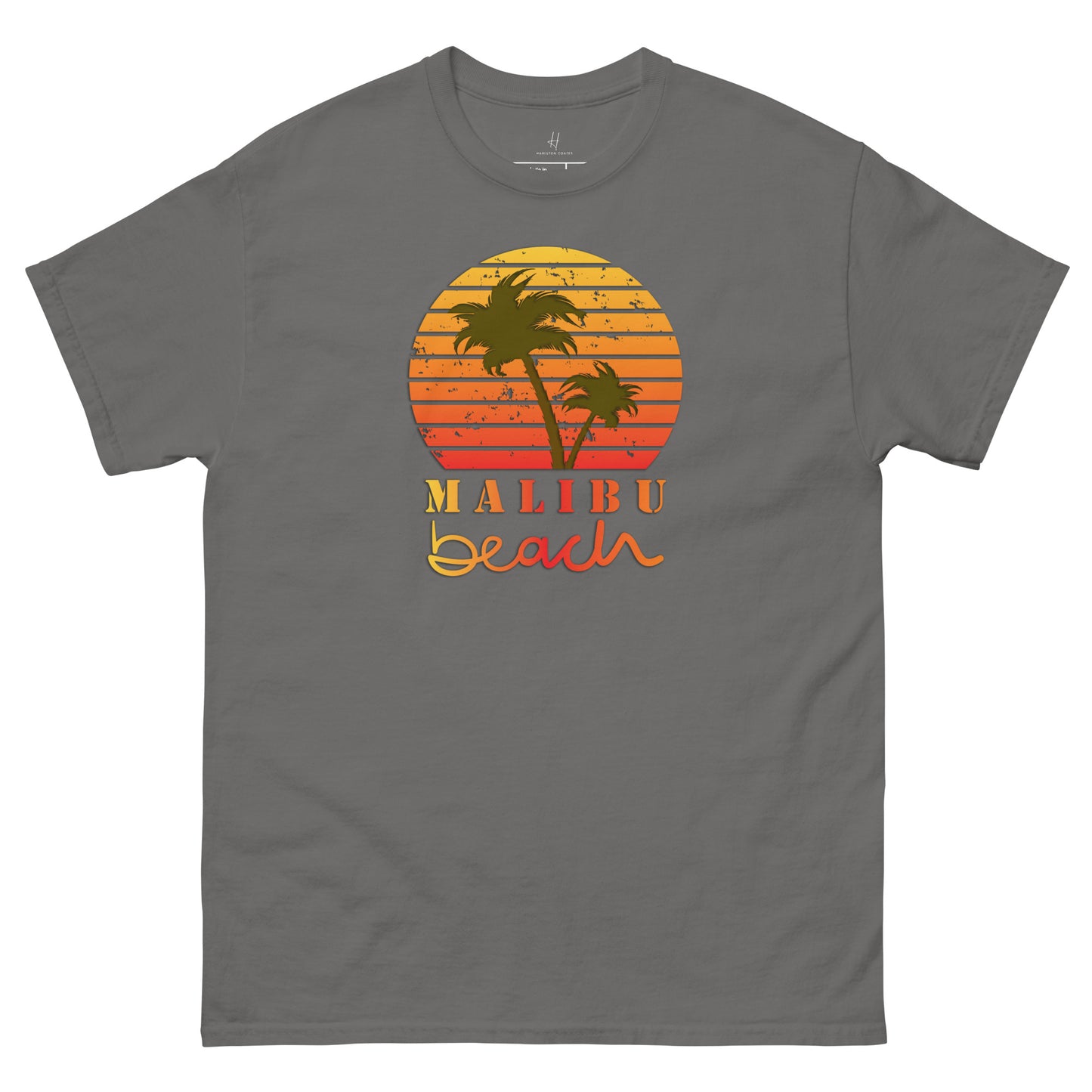 Klassisches T-Shirt für jeden Tag – Malibu Beach