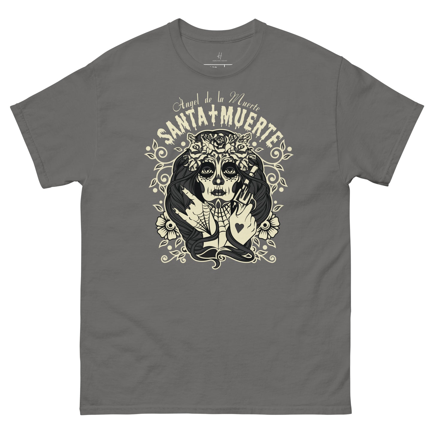 Everyday Comfort Classic Tee - Angel de la Muerte, Santa Muerte