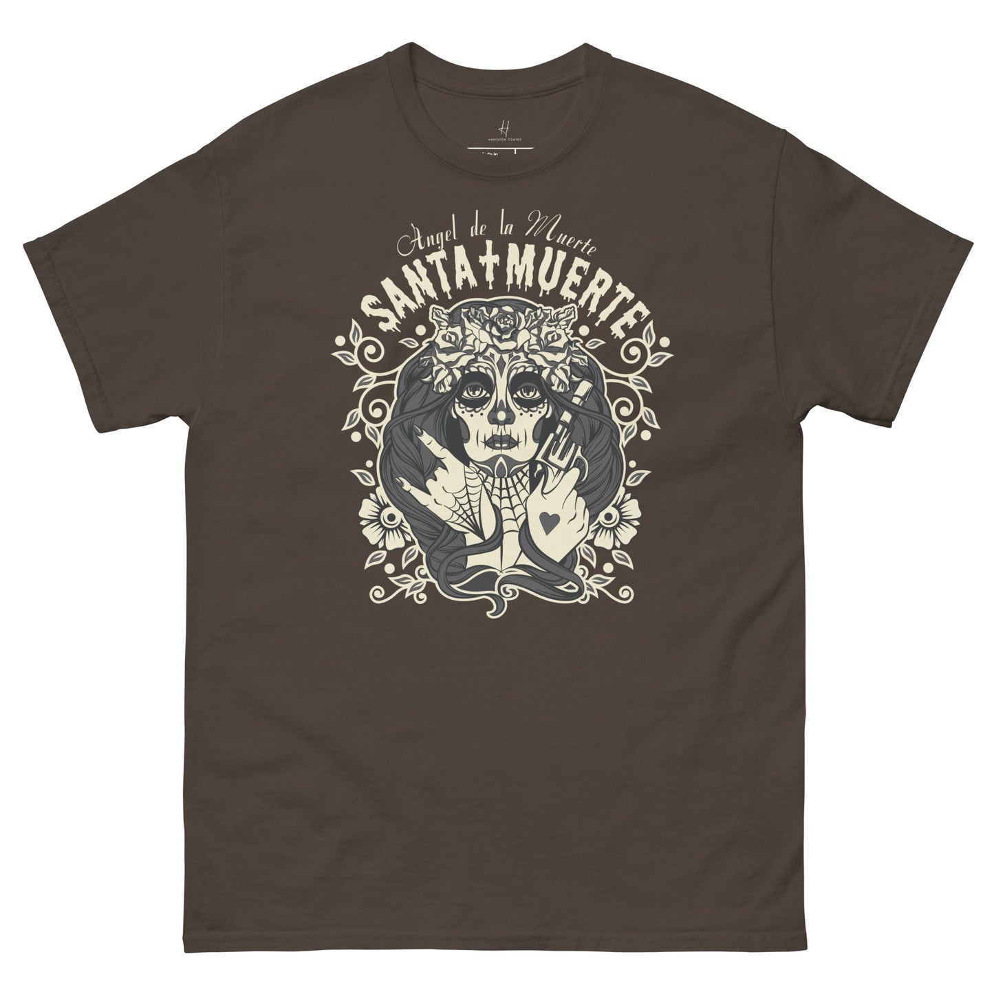 Everyday Comfort Classic Tee - Angel de la Muerte, Santa Muerte