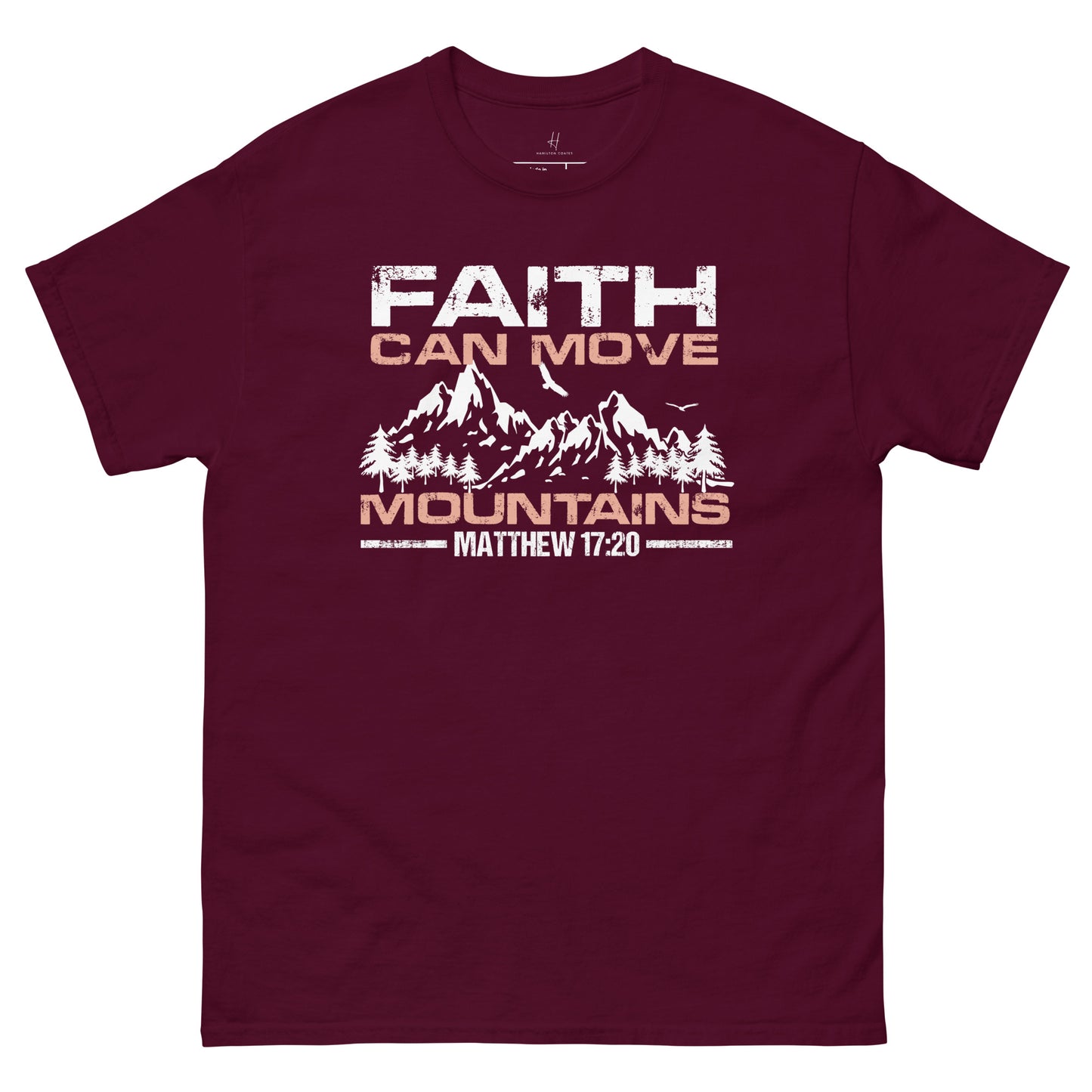 Everyday Comfort Classic Tee - Faith can Move Mountains