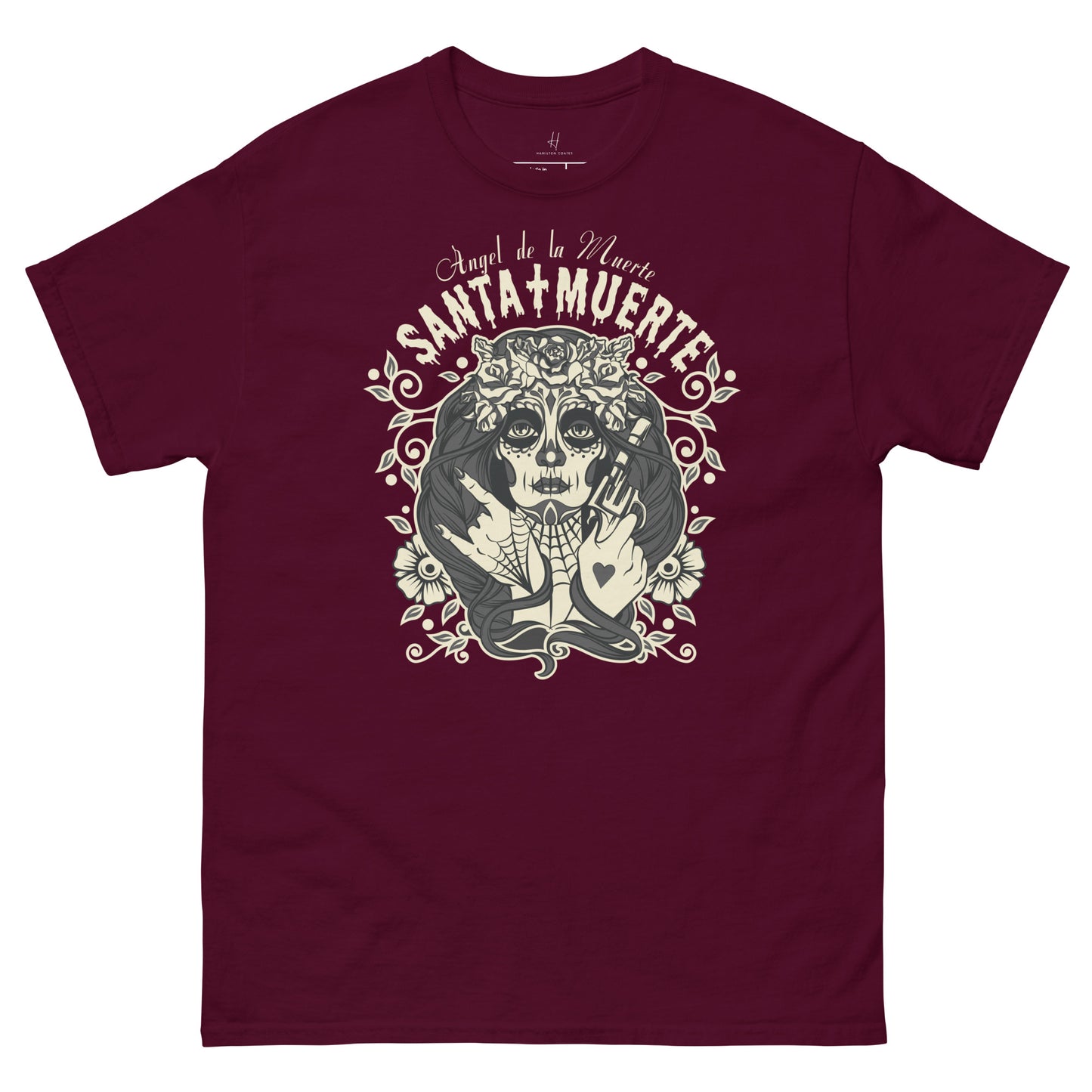 Everyday Comfort Classic Tee - Angel de la Muerte, Santa Muerte