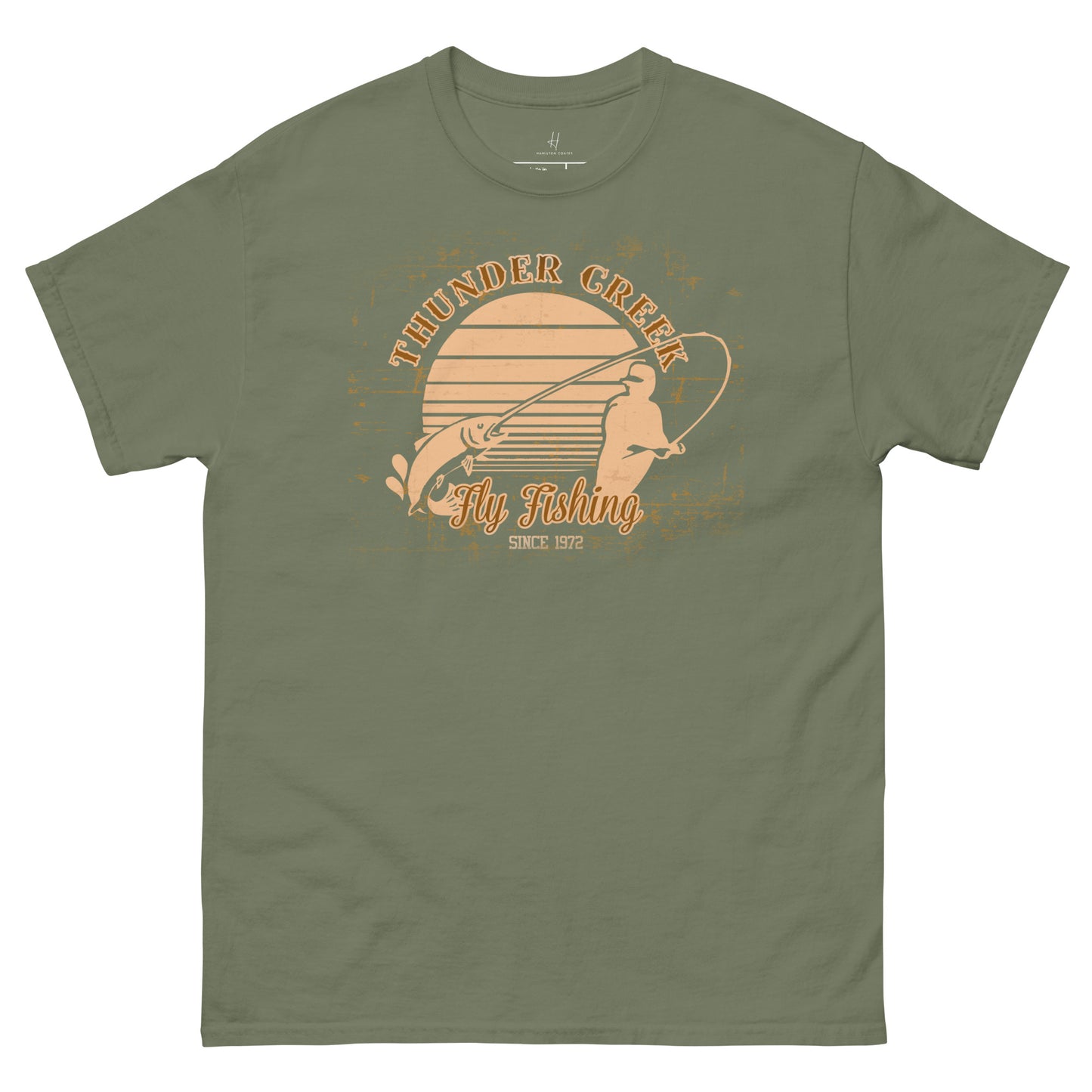 毎日快適に過ごせるクラシックTシャツ - サンダークリークフライフィッシング