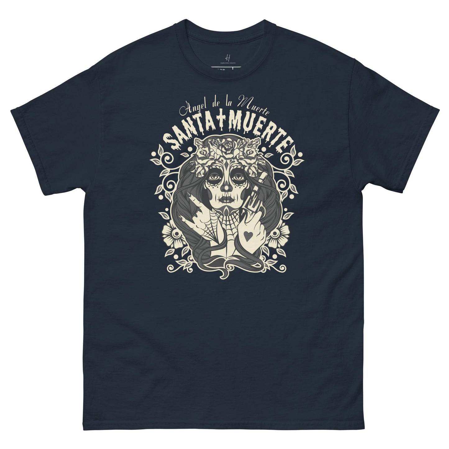 Everyday Comfort Classic Tee - Angel de la Muerte, Santa Muerte
