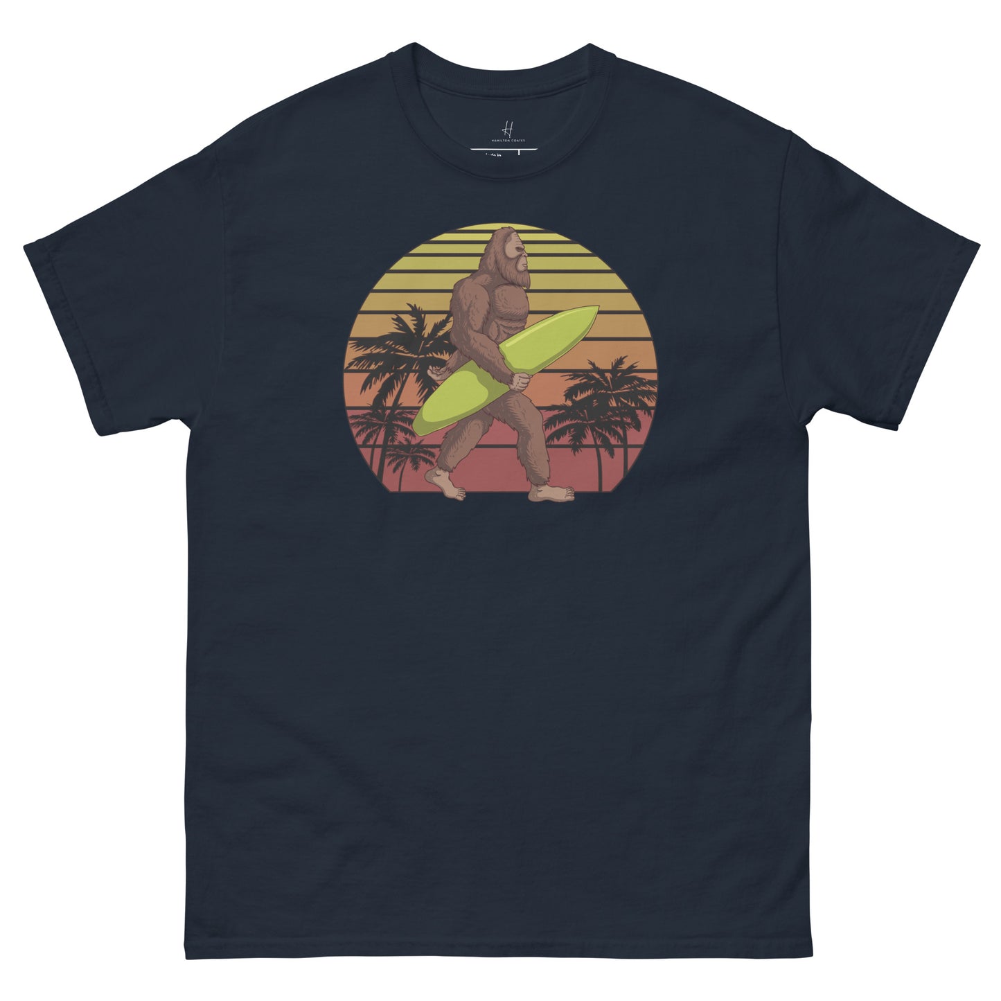 Everyday Comfort Classic Tee - Bigfoot surfer