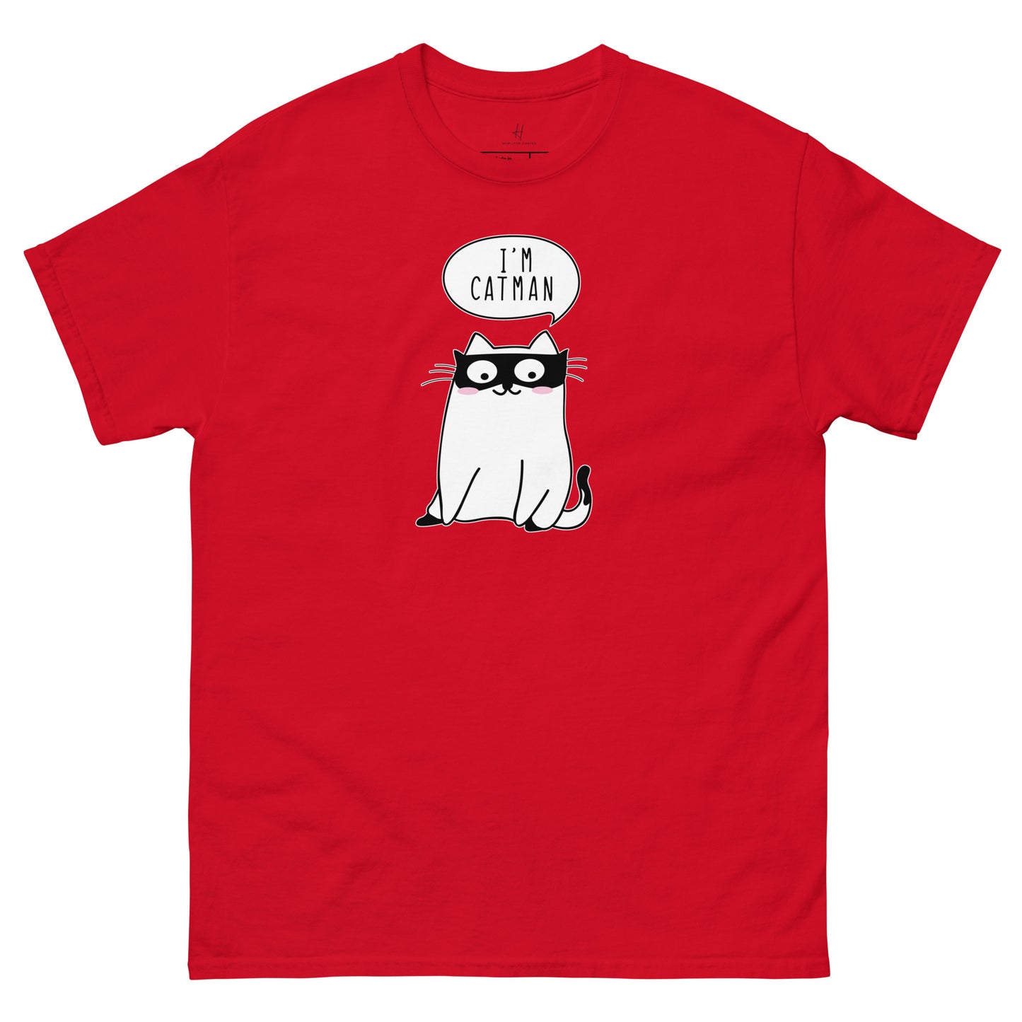 毎日快適に過ごせるクラシックTシャツ - 私はキャットマン