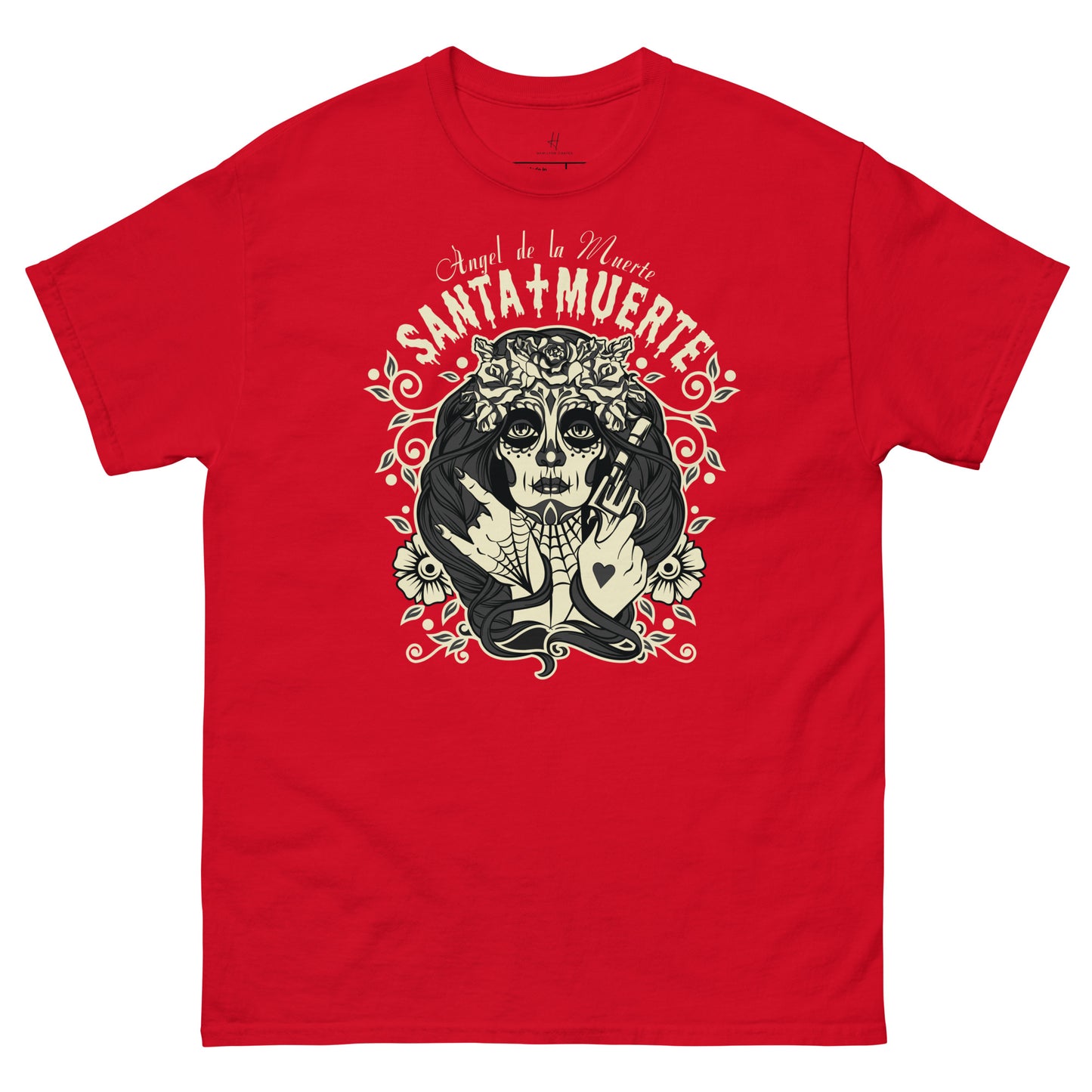 Everyday Comfort Classic Tee - Angel de la Muerte, Santa Muerte