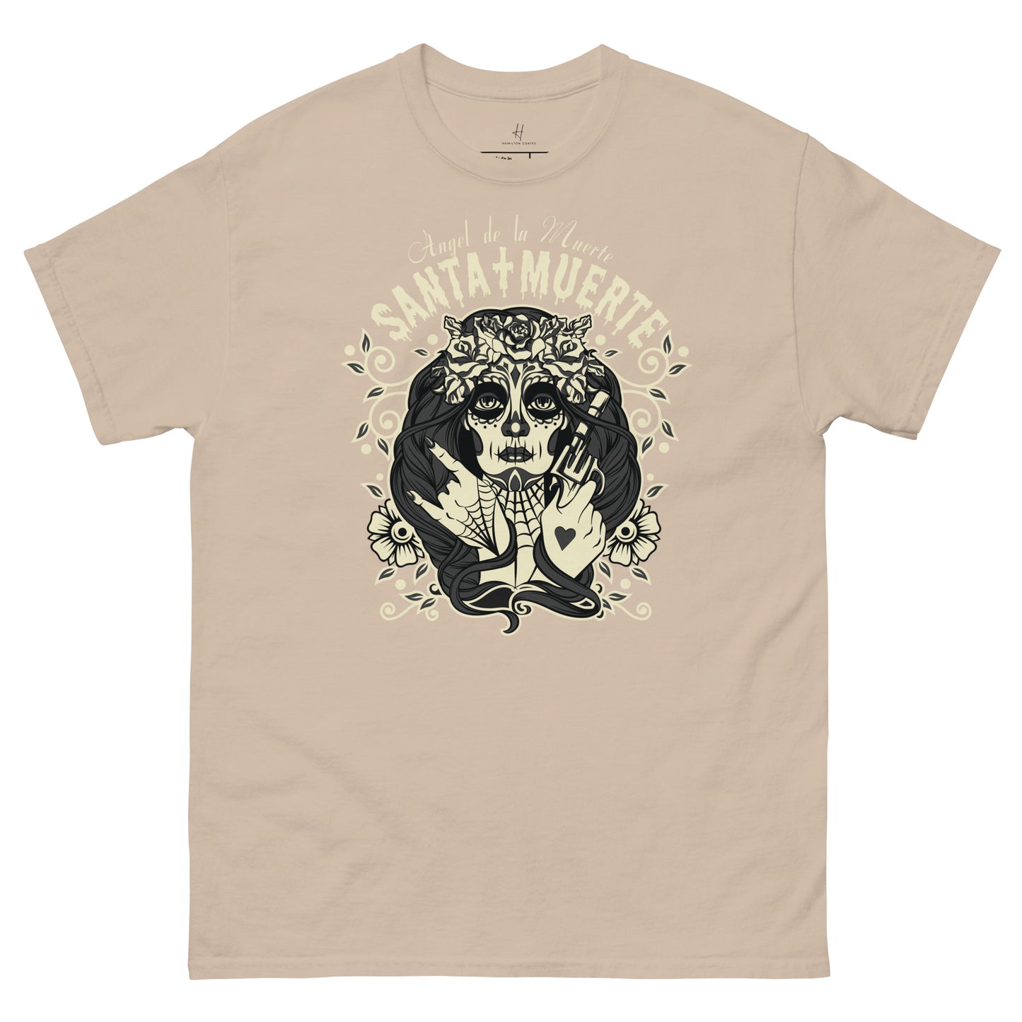Everyday Comfort Classic Tee - Angel de la Muerte, Santa Muerte
