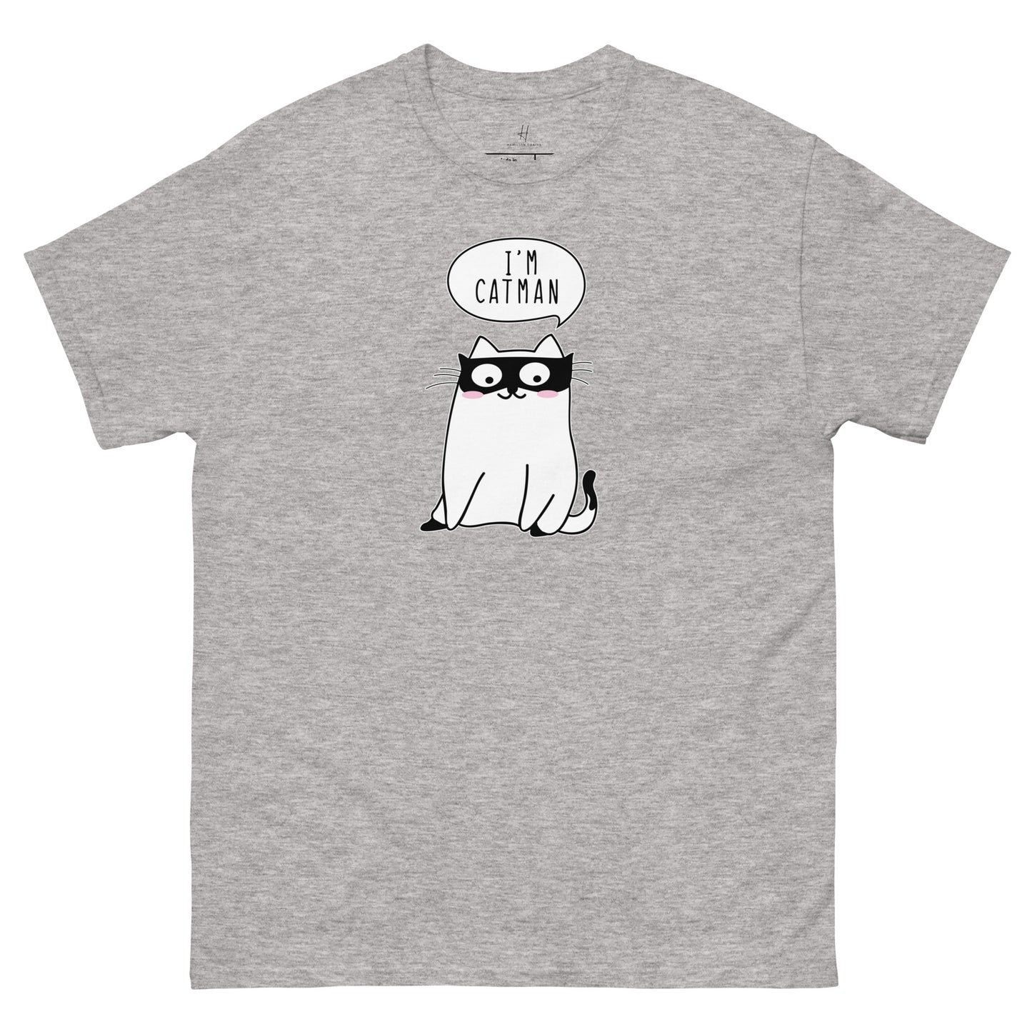 毎日快適に過ごせるクラシックTシャツ - 私はキャットマン