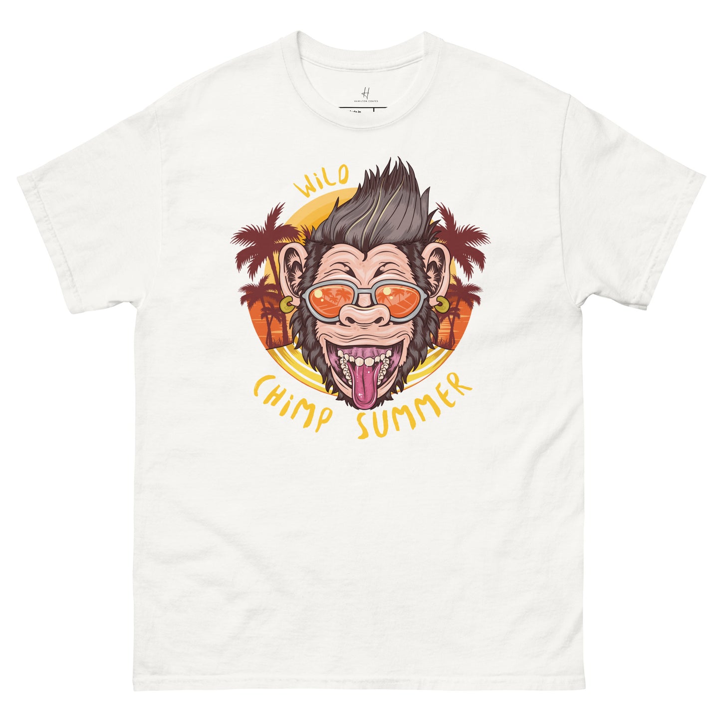 毎日快適に過ごせるクラシックTシャツ - ワイルドチンプサマー