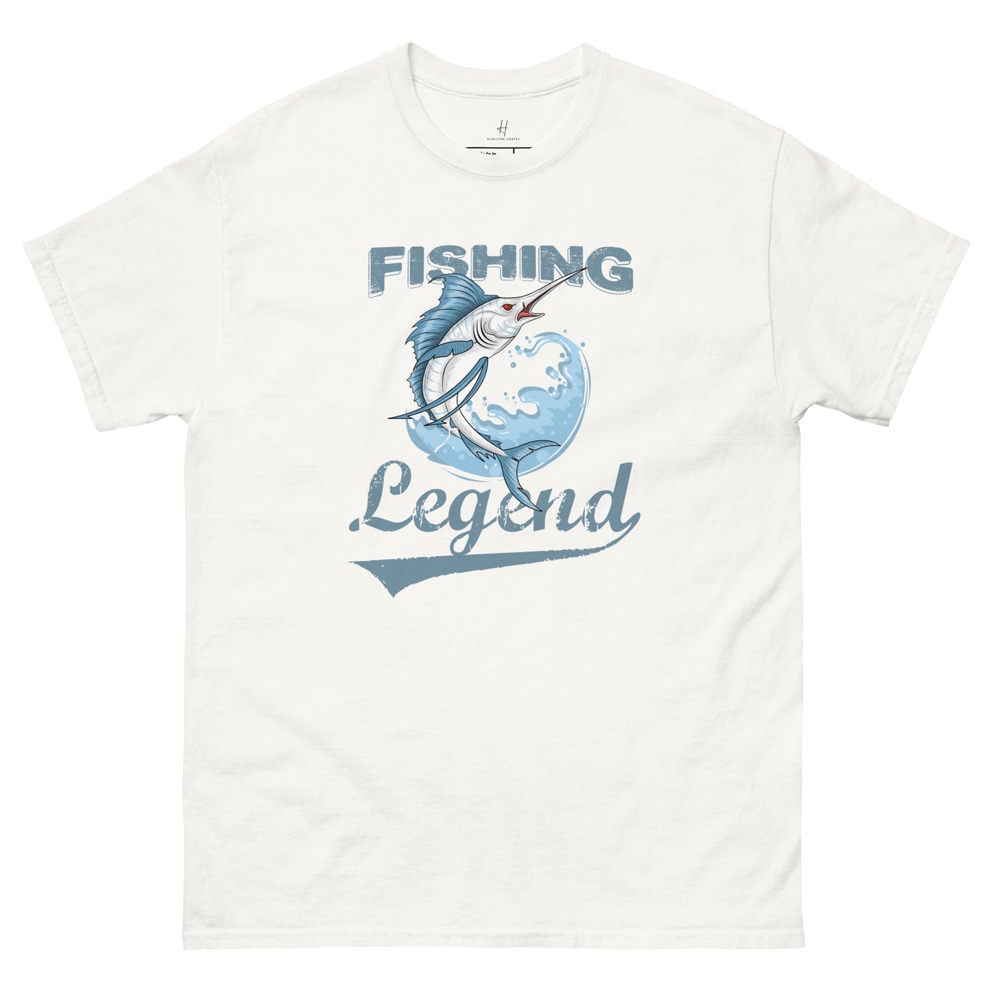 毎日快適に過ごせるクラシックTシャツ - フィッシングレジェンド(マーリン)