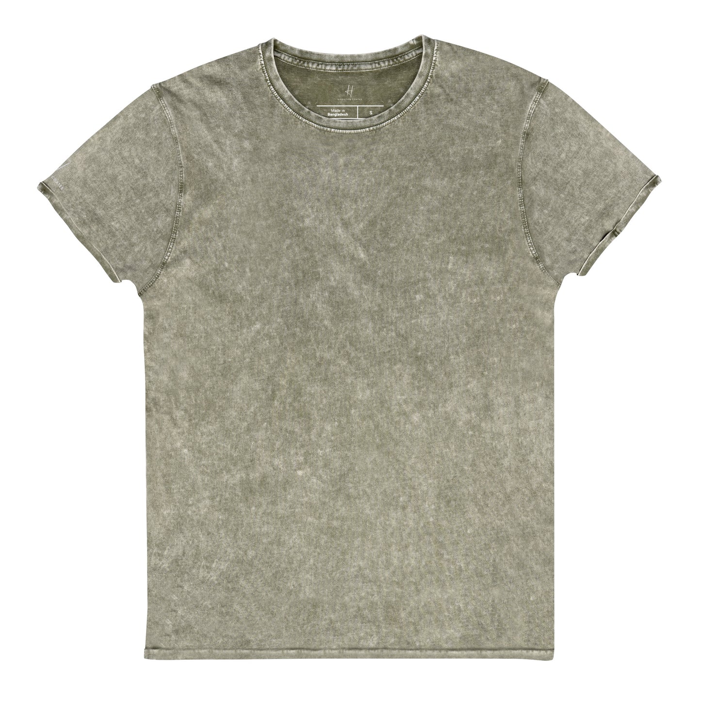 The Essential Denim T-Shirt - Dark Army Green