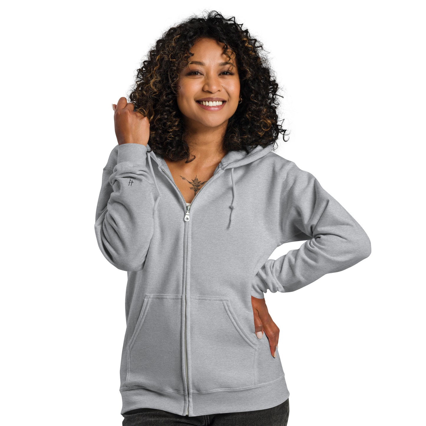 Essential Fleece Zip Hoodie