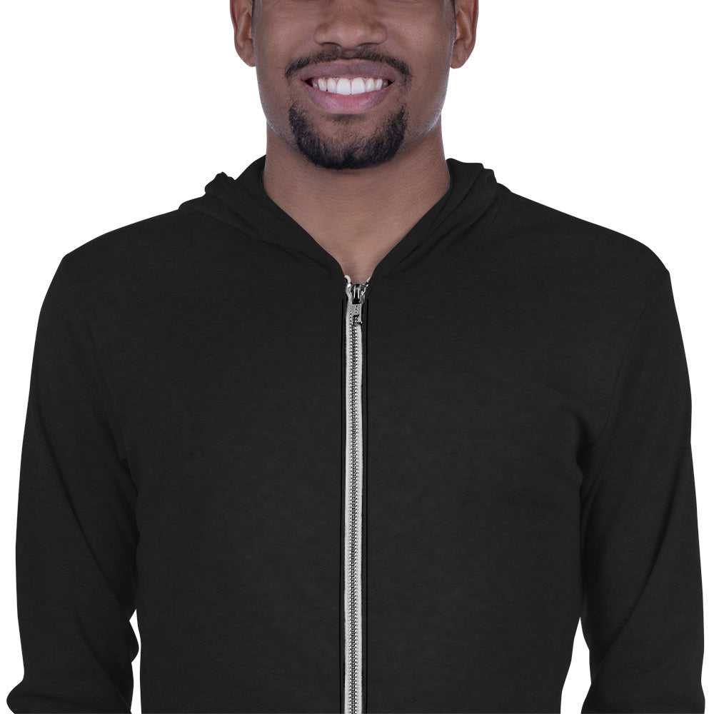 Comfort Lightweight Zip Hoodie