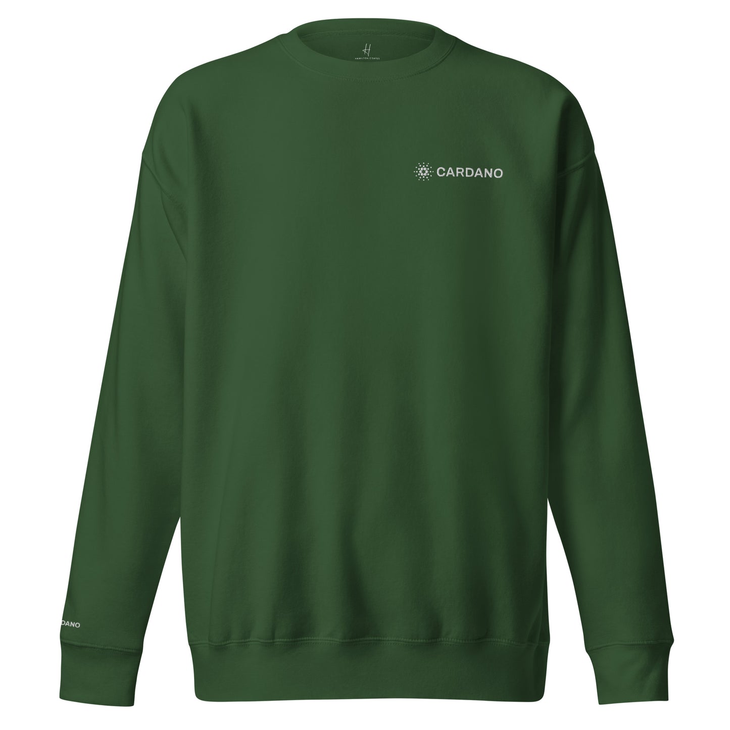 Unisex Premium Sweatshirt - Cardano Logo, Inline