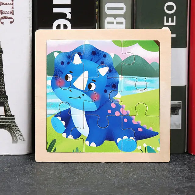 PuzzlePlay チャンキー木製パズル