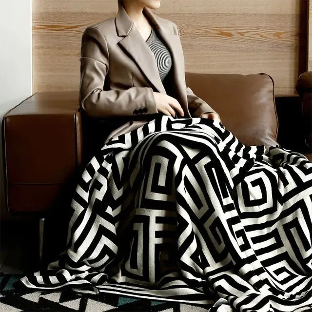 Knitted Throw