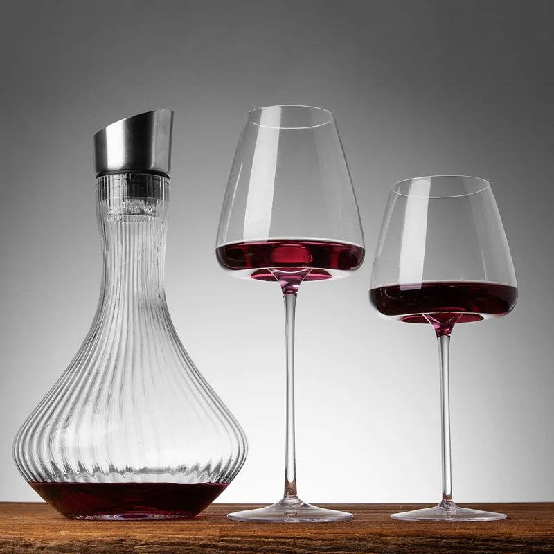Burgundy & Bordeaux Wine Glasses Set